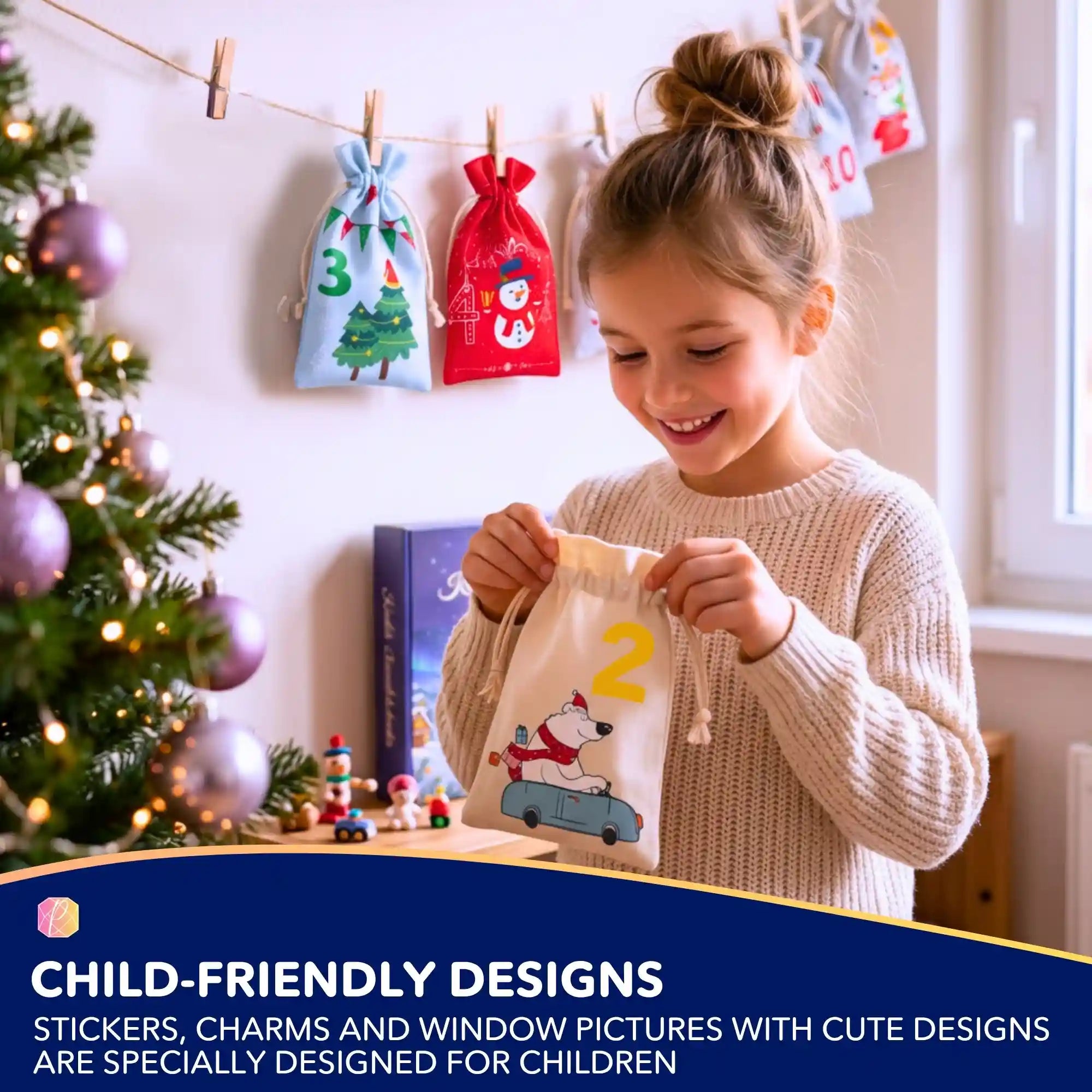 Diamond Painting Advent Calendar Kids 2026 (Pre-Sale)