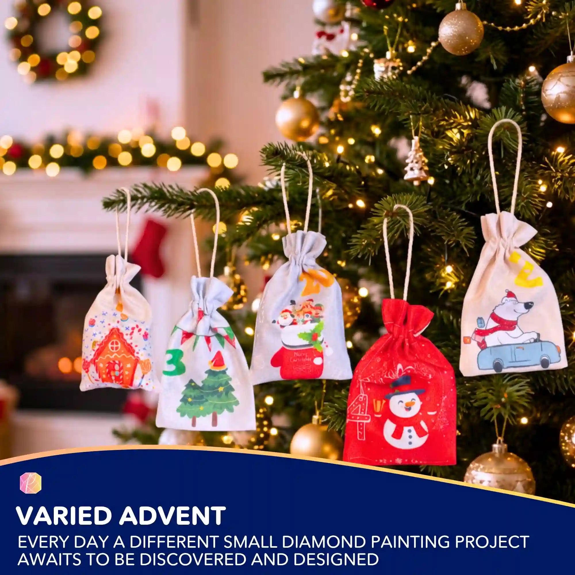 Diamond Painting Advent Calendar Kids 2026 (Pre-Sale)
