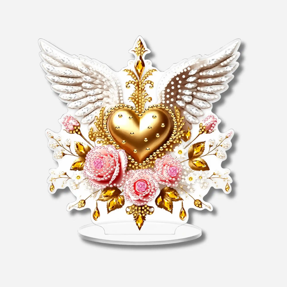 Diamond Painting – Stand Heart & Wings