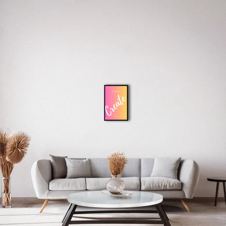 Diamond Painting Picture Frame - Black PLEXI Mini