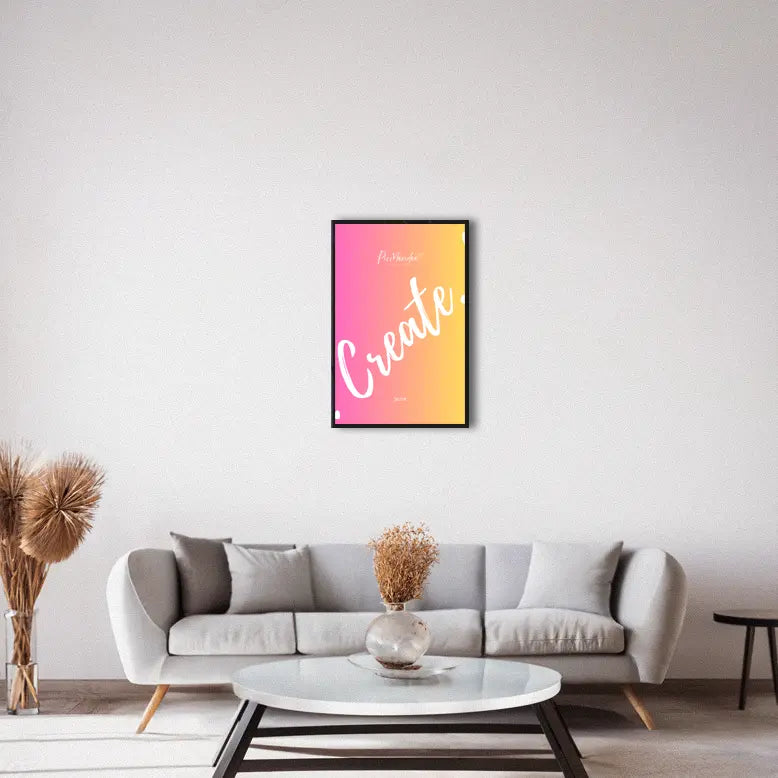 Diamond Painting Aluminum Picture Frame – (12 Sizes) PLEXI