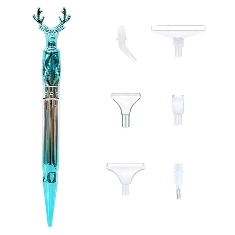 Diamond Painting Pen Set – "Deer" Metallic