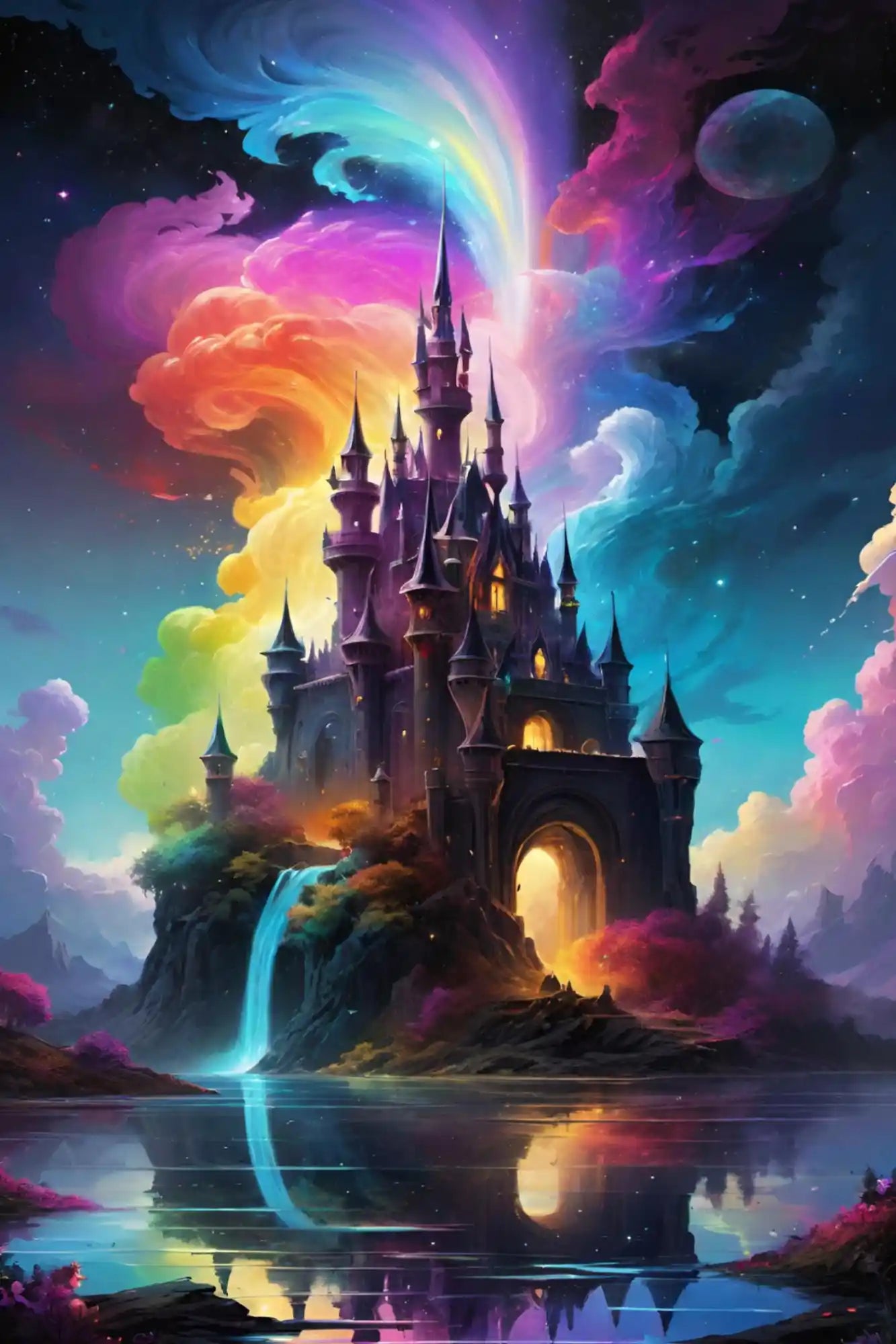 Diamond Painting 100 Colors Special – Magic Castle