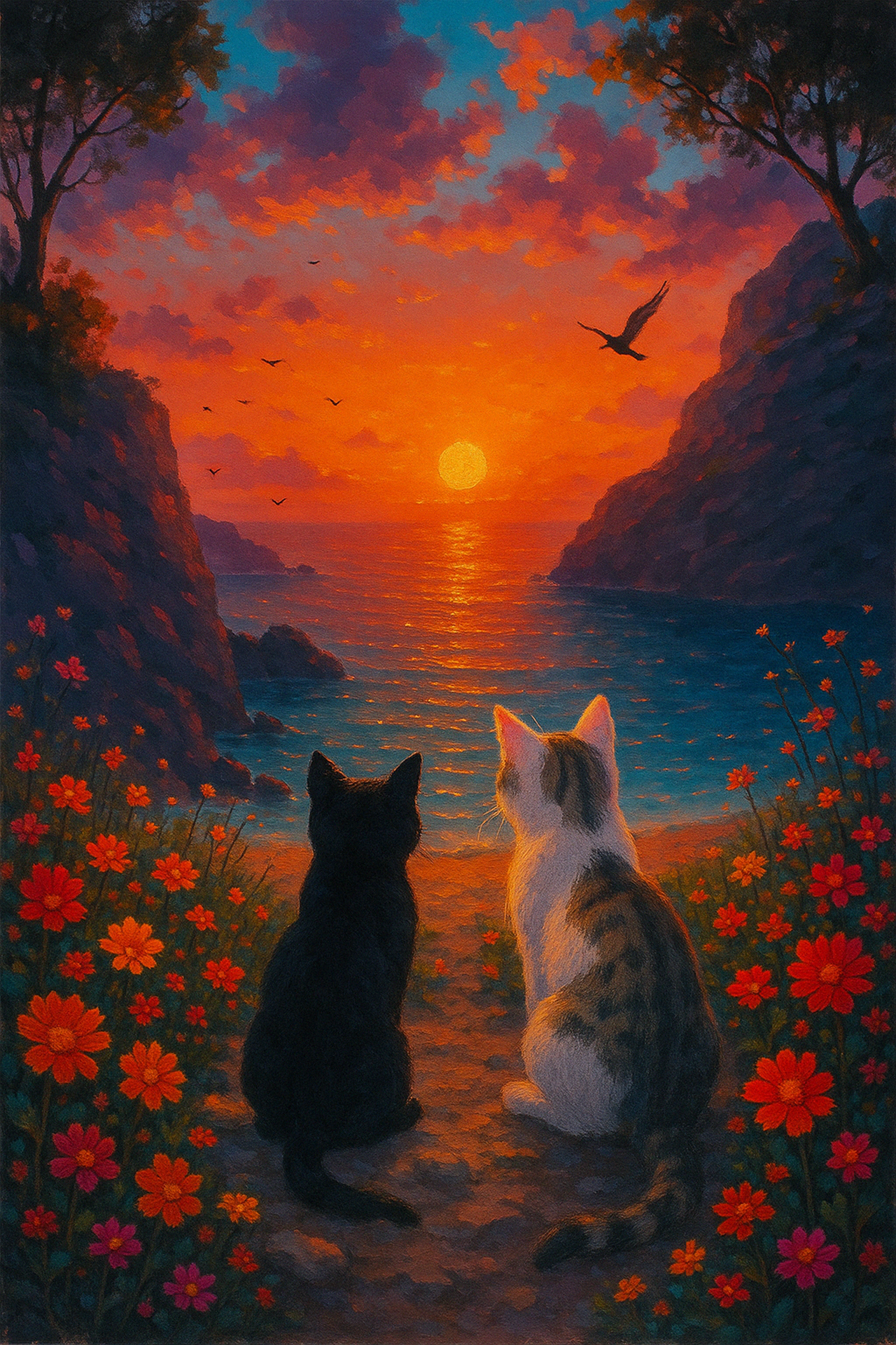 Diamond Painting Jennifer Special - We Two Cats