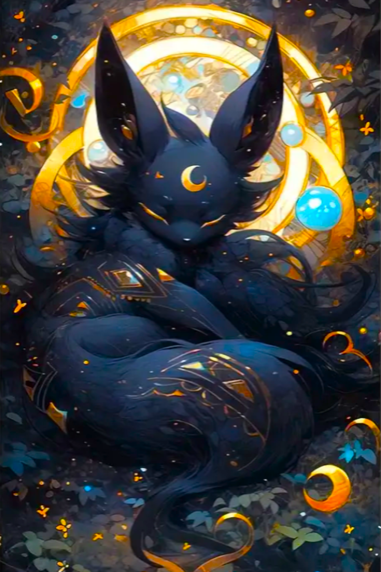 Diamond Painting - Mystical Night Creature