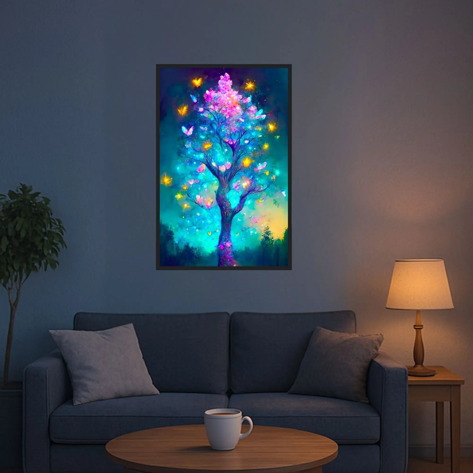 Diamond Painting AB Special – Butterfly Tree
