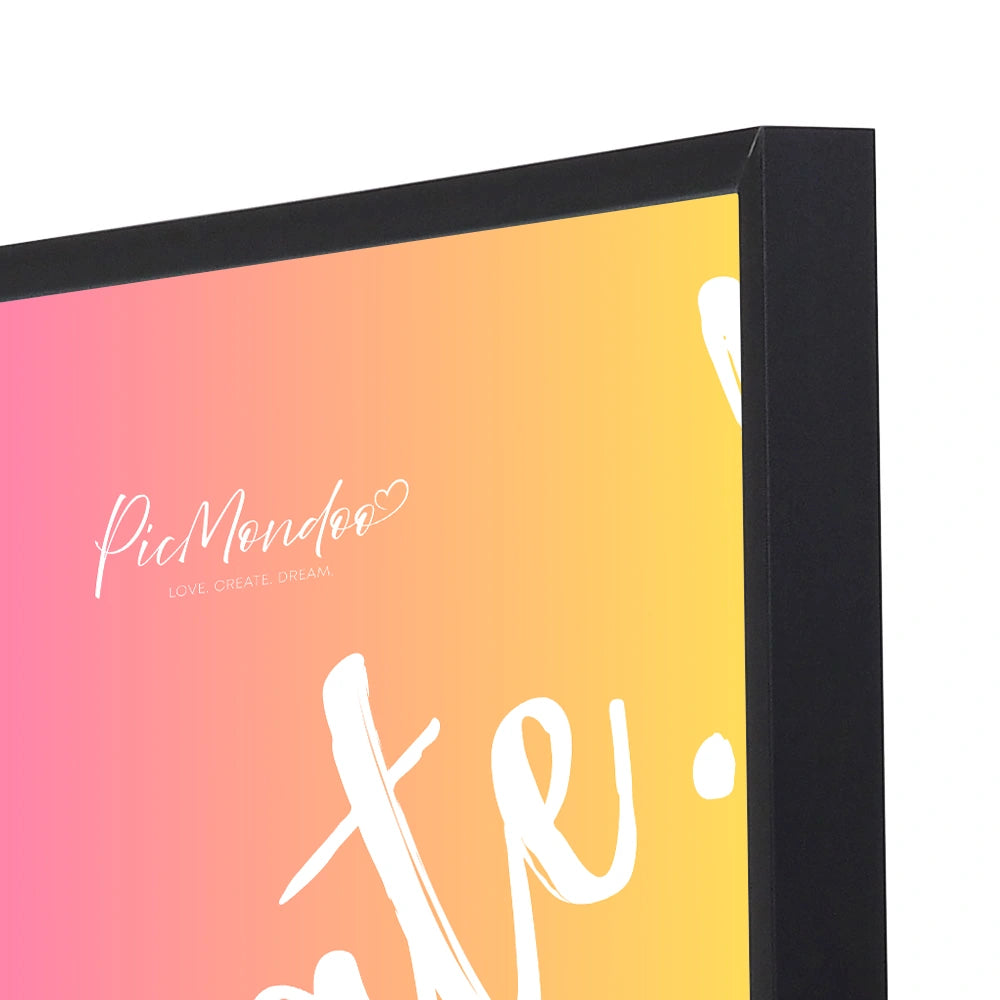 Diamond Painting Picture Frame – Aluminum (XXL 5-Piece) PLEXI