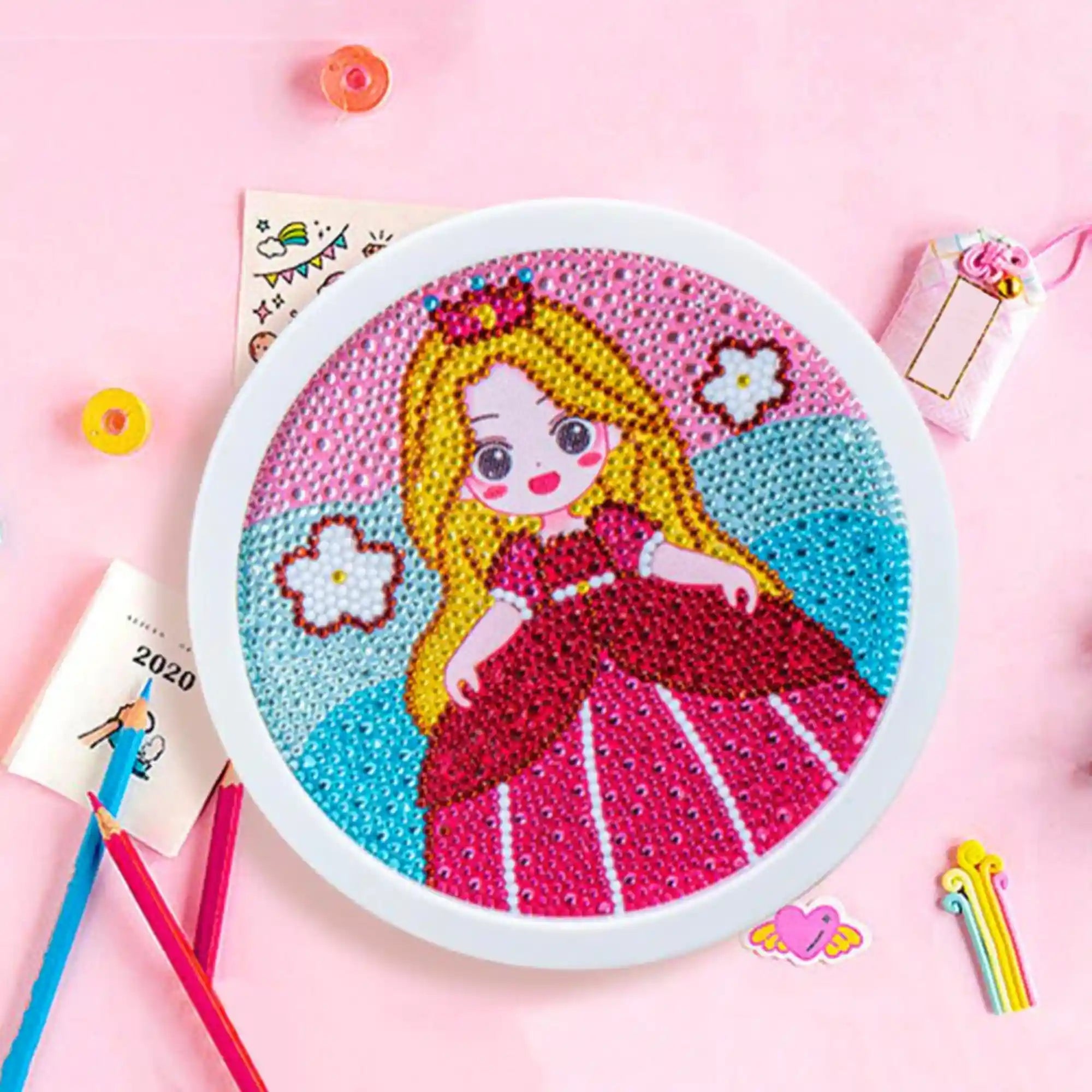 Diamond Painting Kids – Round with Frame