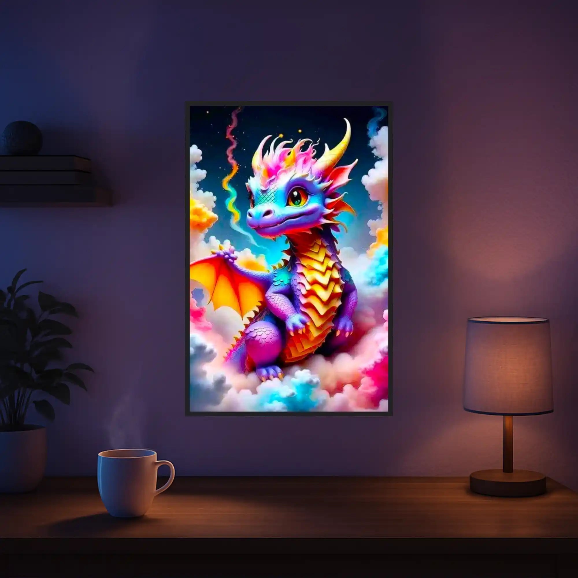 Diamond Painting 100 Colors Special – Baby Dragon