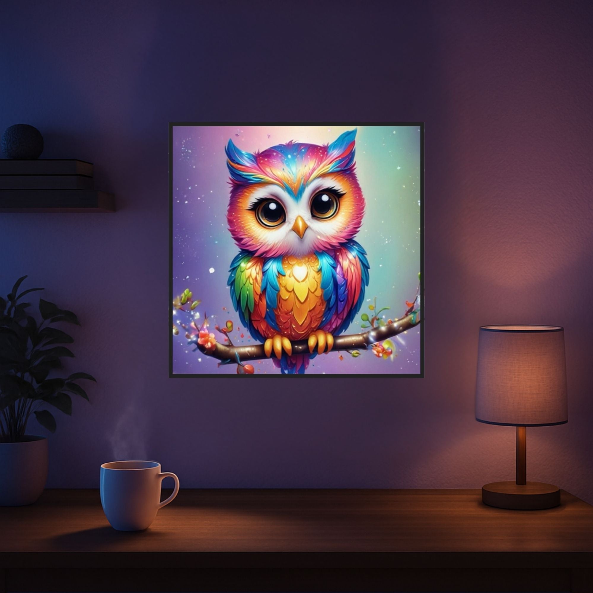 Diamond Painting Fairydust Special - Fridolin the Owl