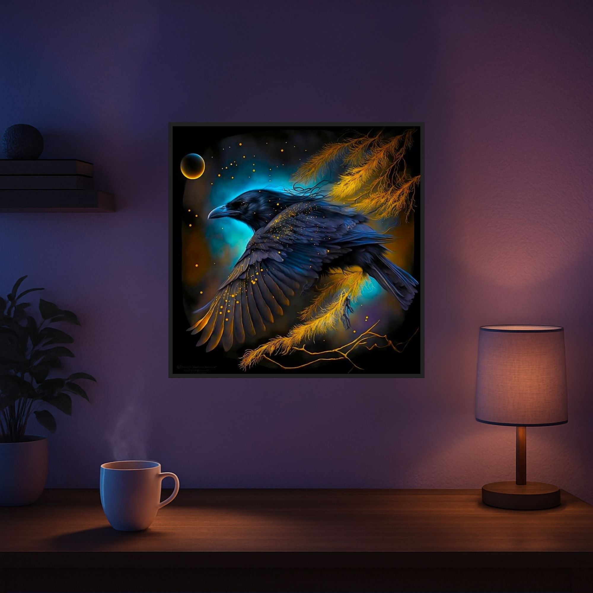 Diamond Painting - Witch's Raven