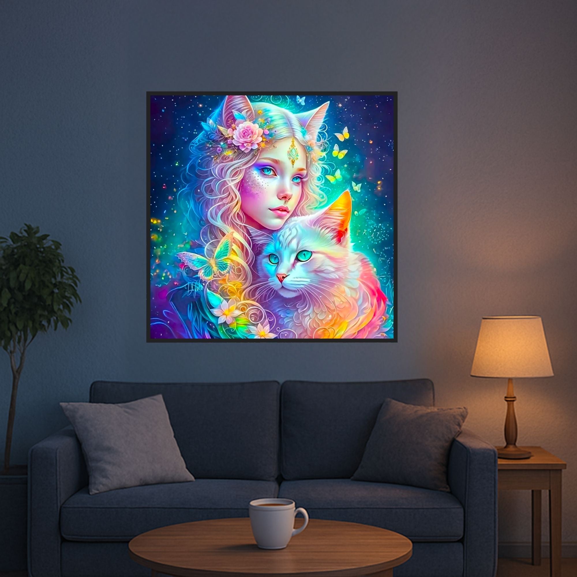 Diamond Painting - Cat Fairy