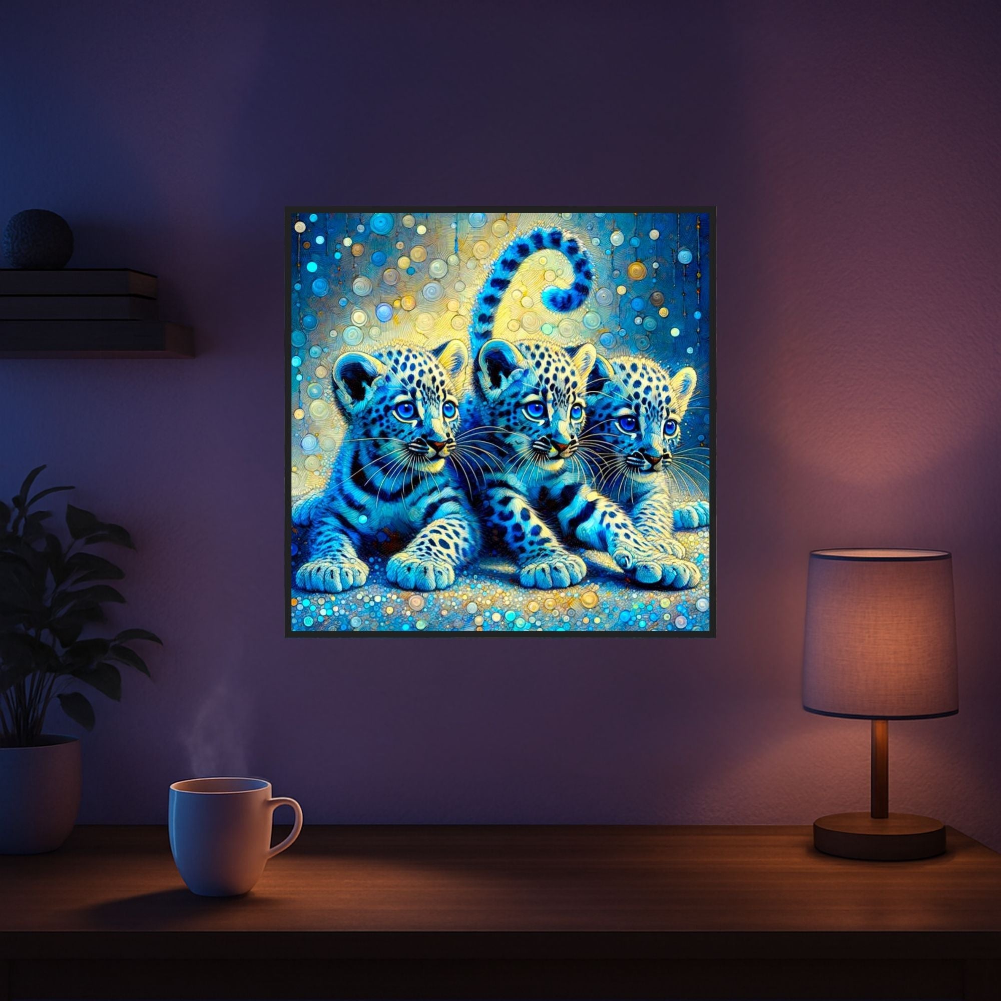 Diamond Painting - Leopard Cubs