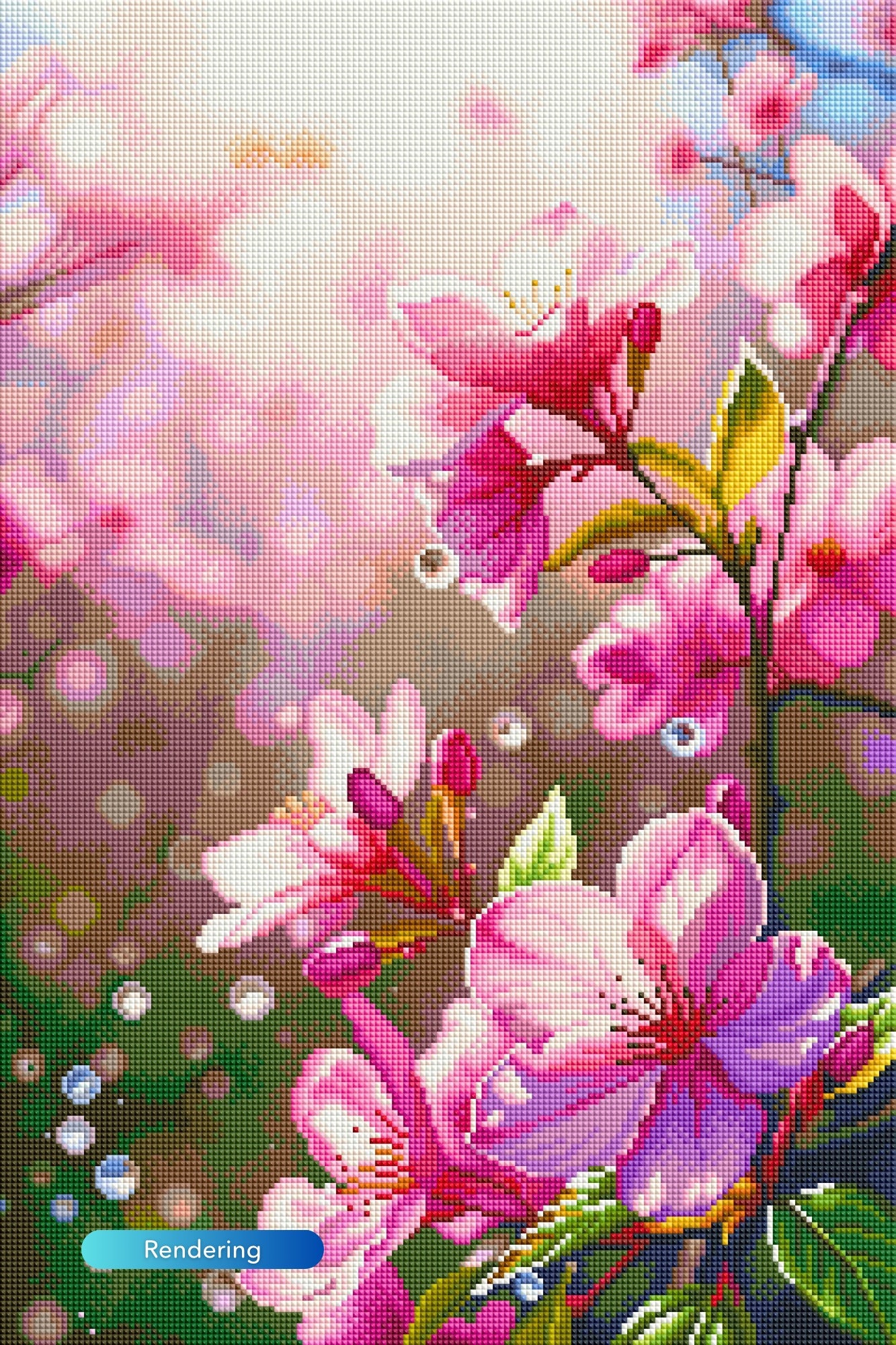 Diamond Painting - Delicate Cherry Blossoms
