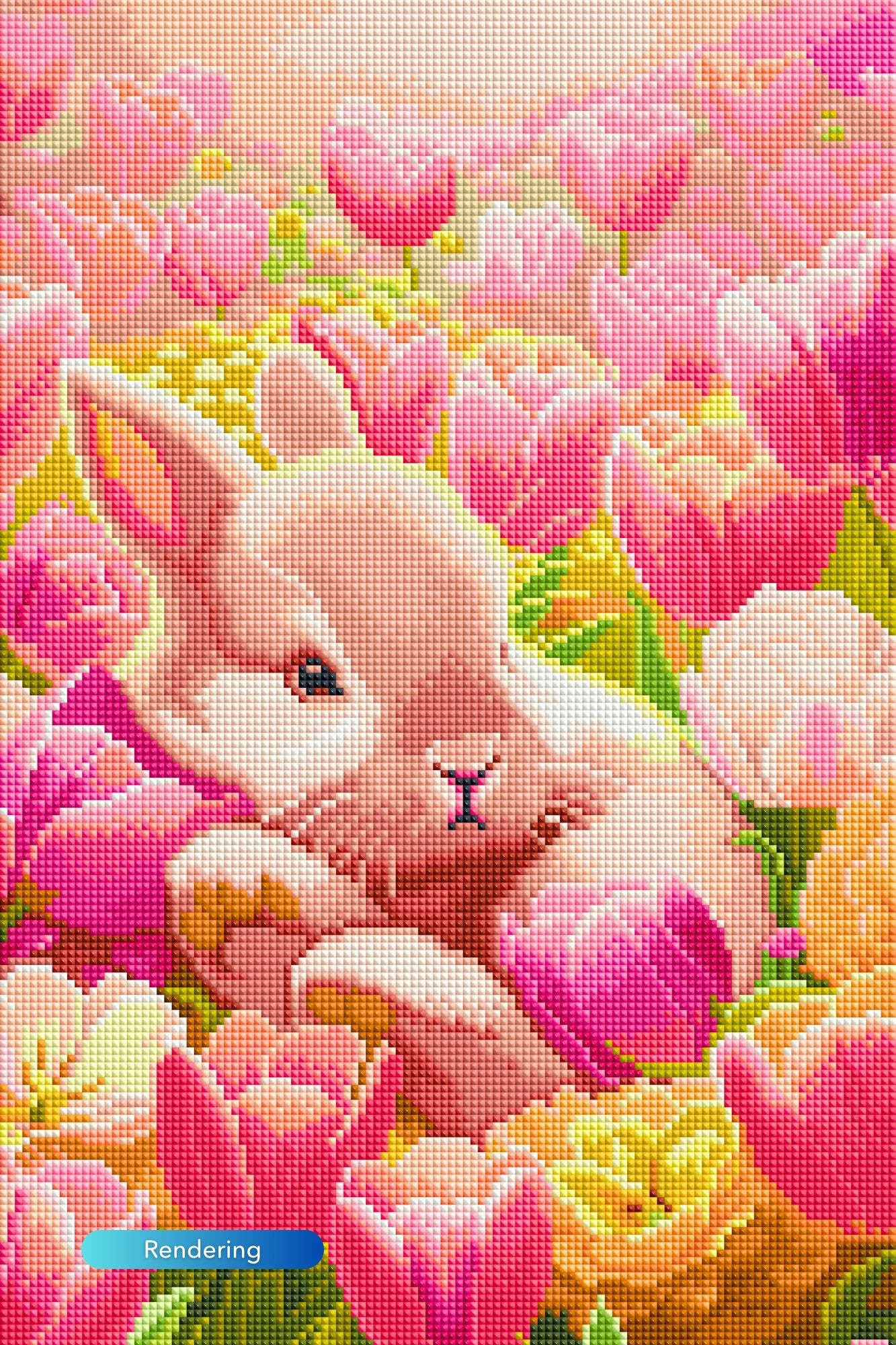 Diamond Painting - Dreamy Easter Bunny