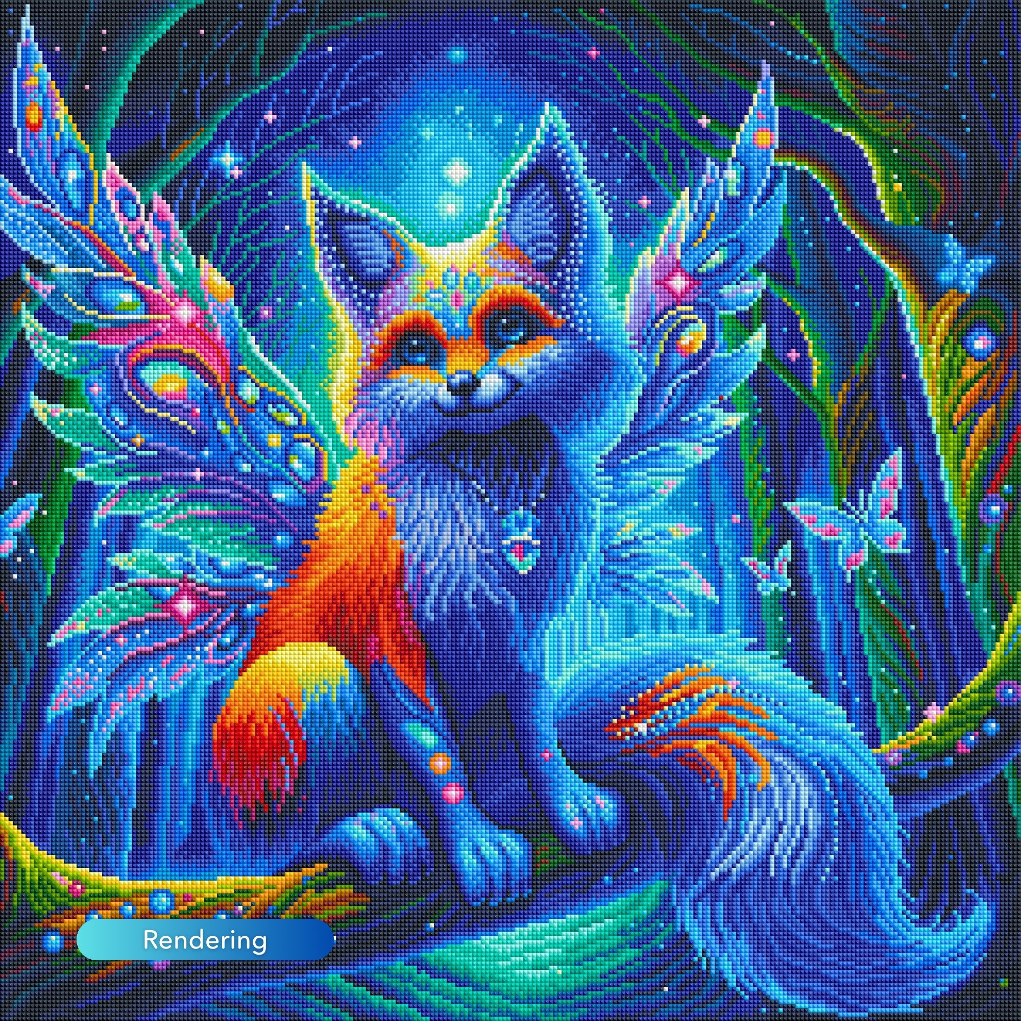 Diamond Painting - Fairy Fox of Magic