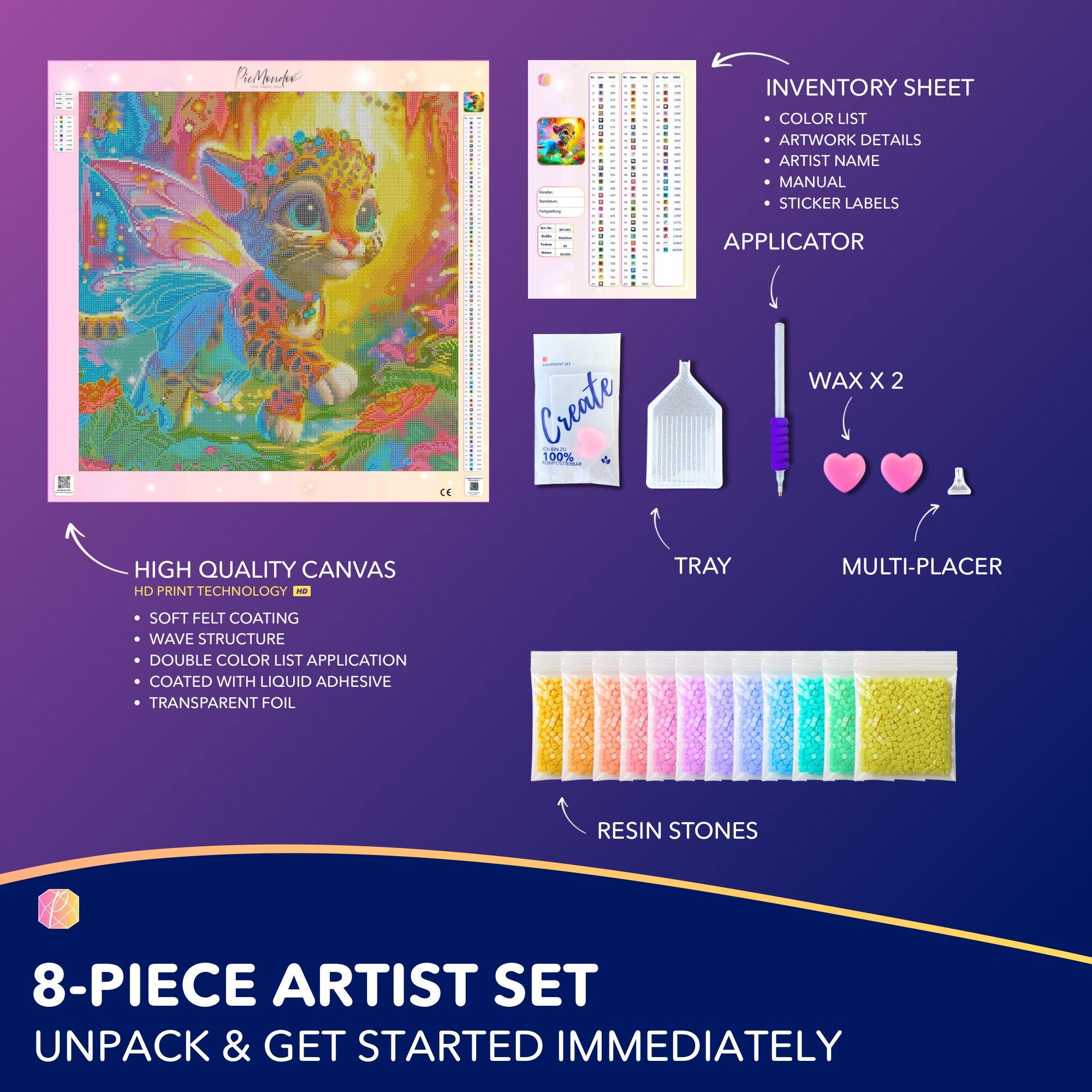 Diamond Painting - Finja, the Little Tiger Fairy