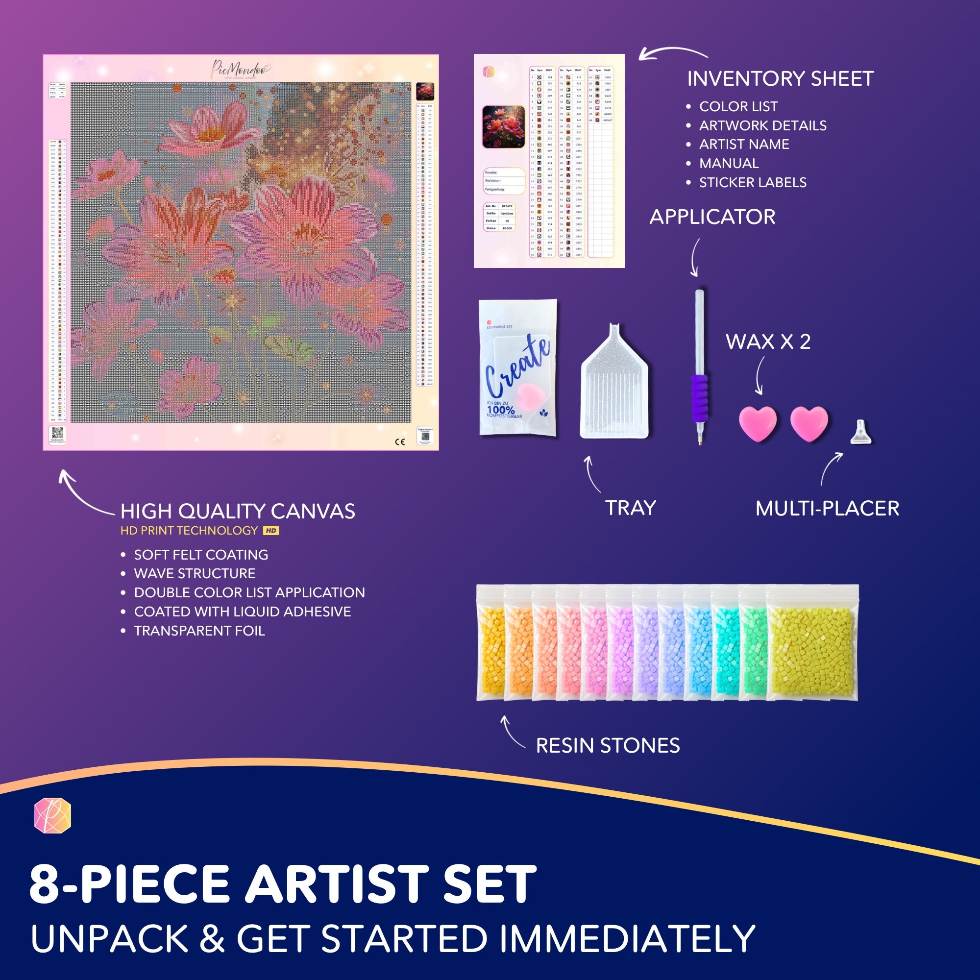 Diamond Painting - Flower Sparkle