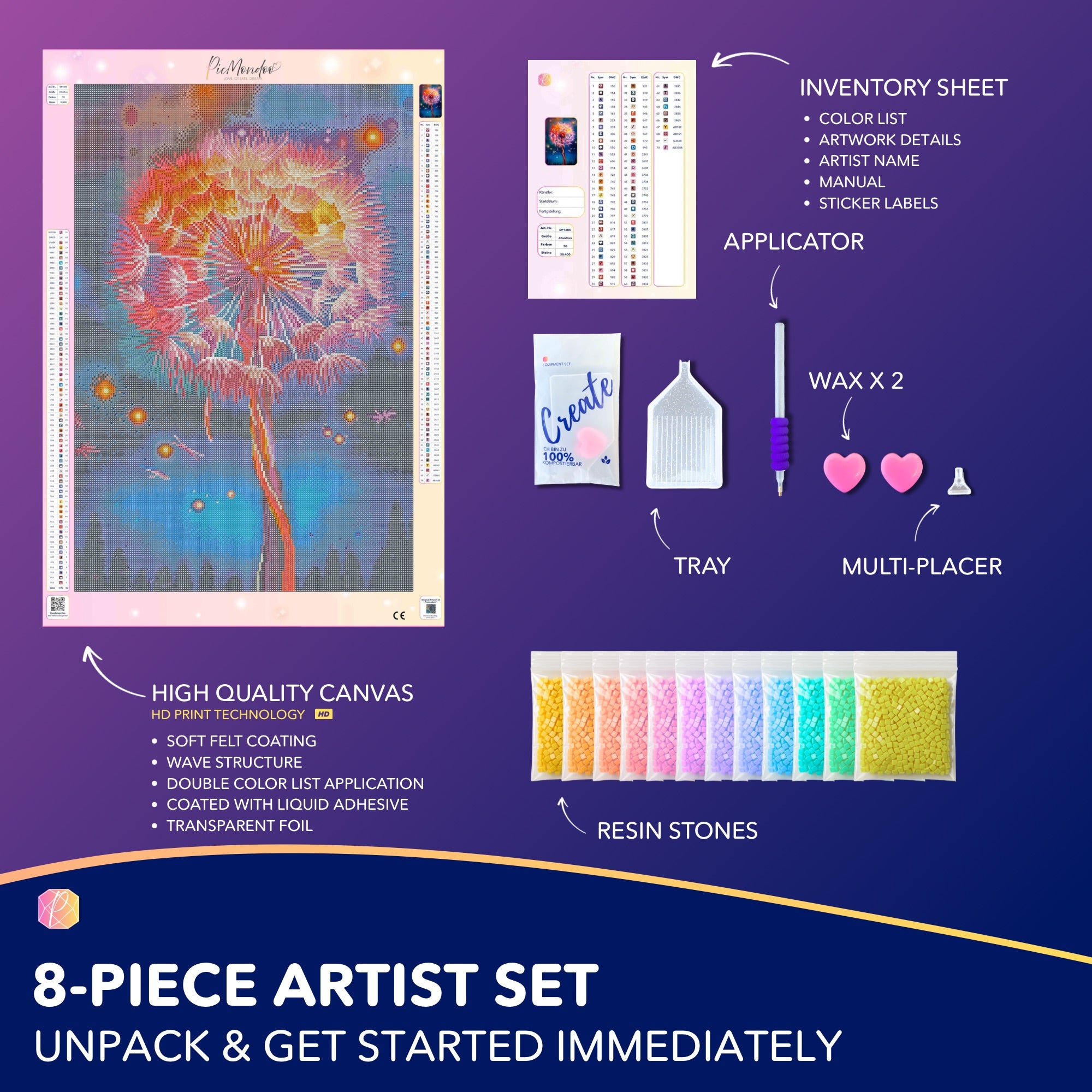 Diamond Painting - Fly away by night
