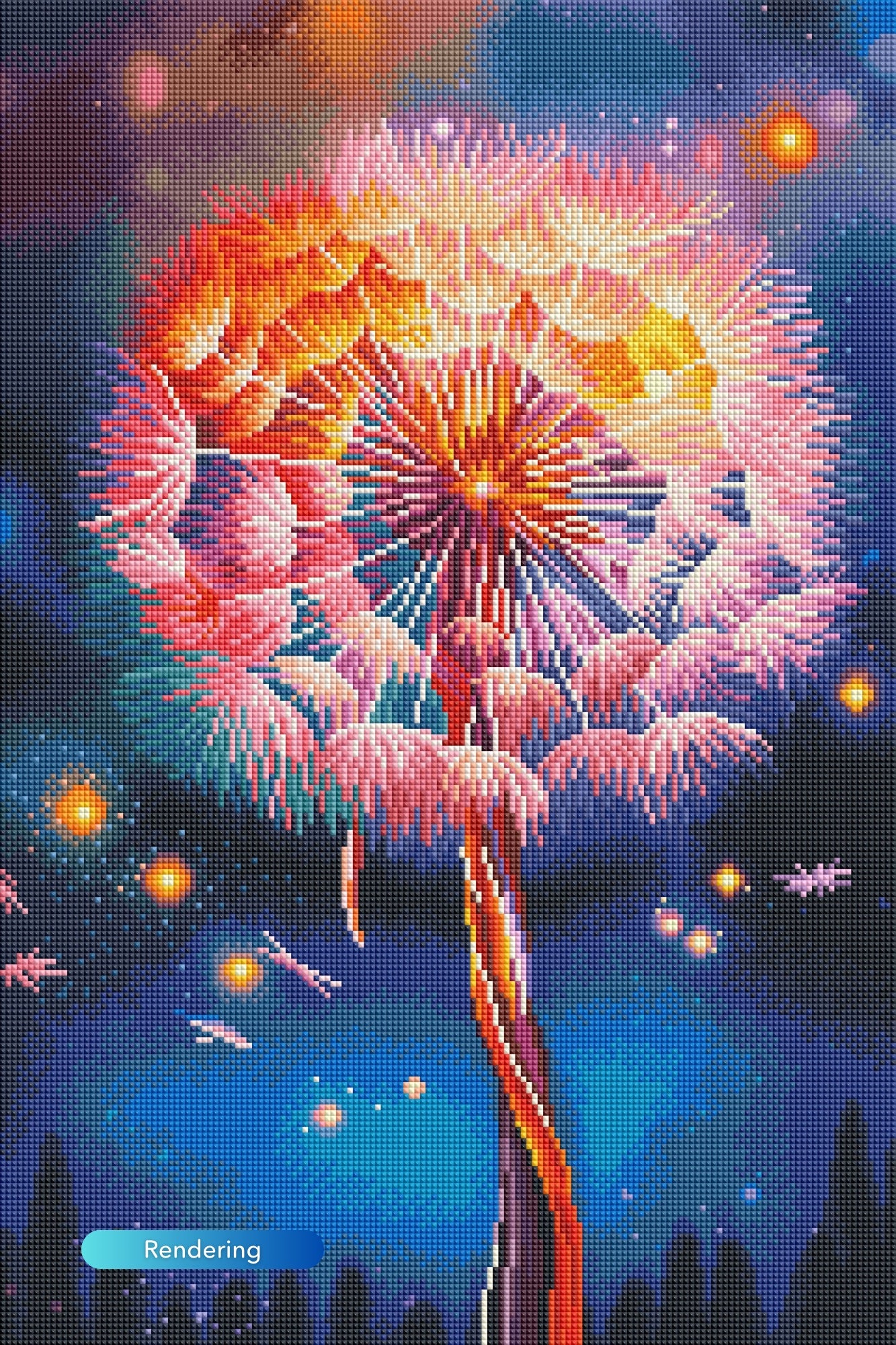 Diamond Painting - Fly away by night