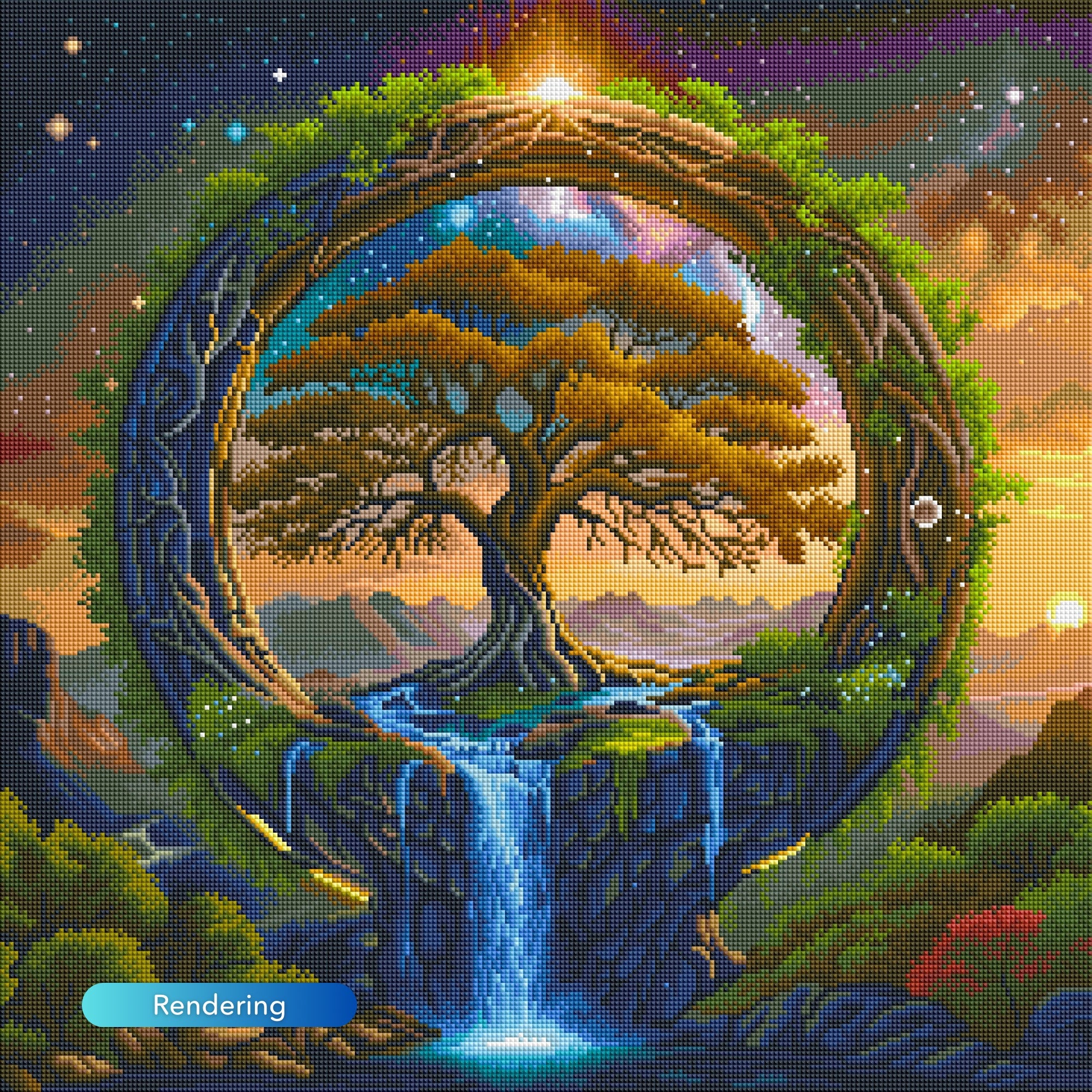 Diamond Painting - Gateway to the Otherworld