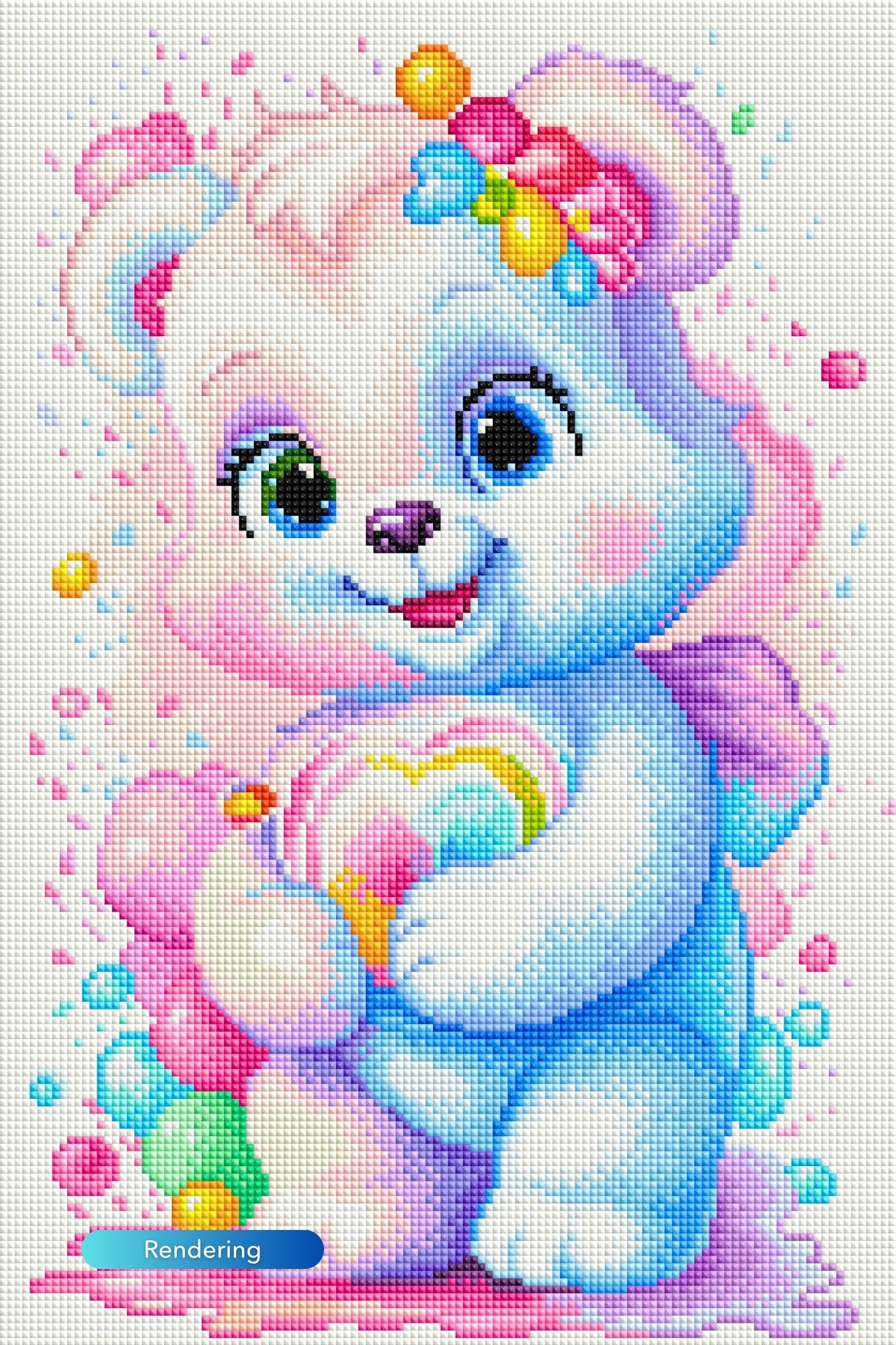 Diamond Painting - Little Heart Bear