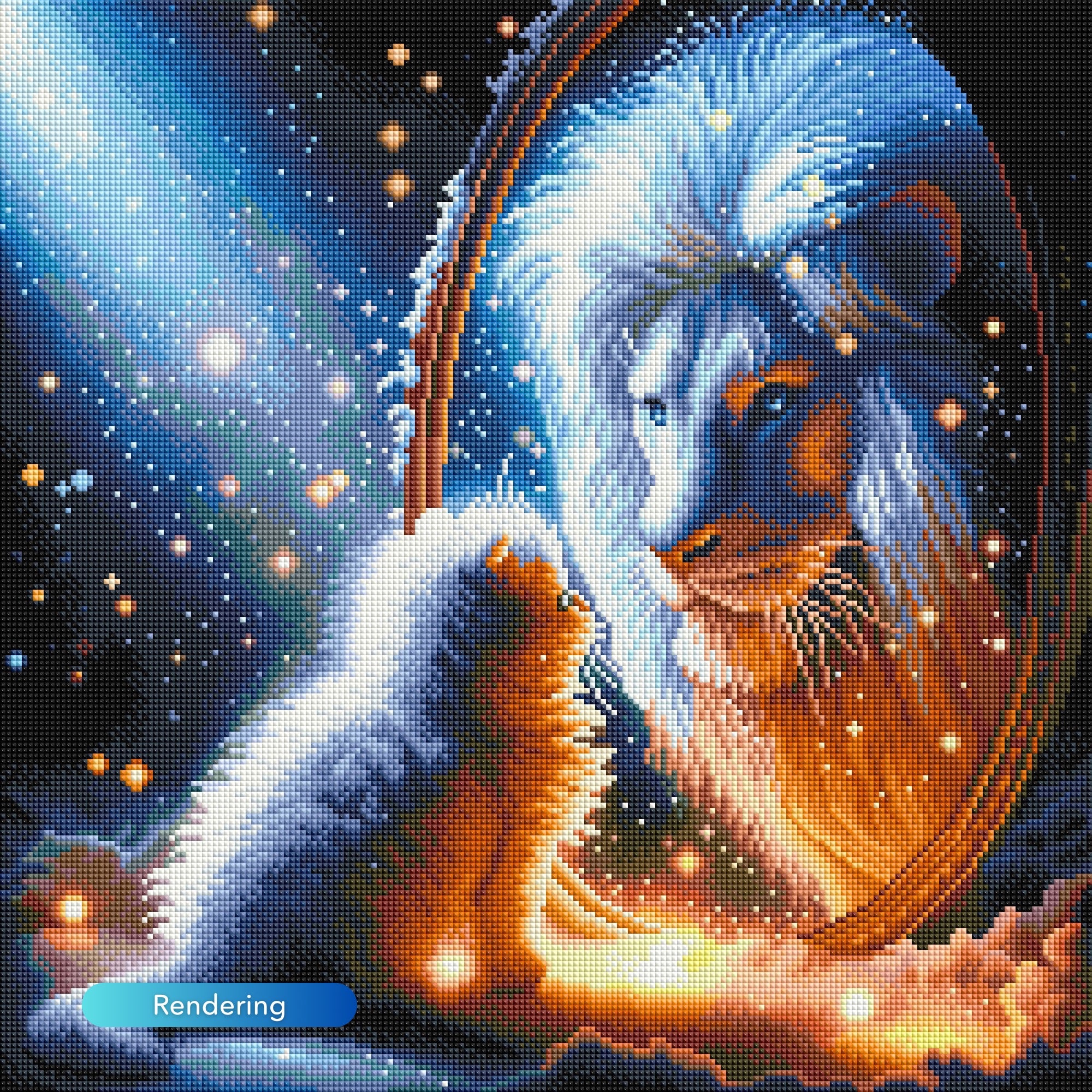 Diamond Painting - Love of Father and Son