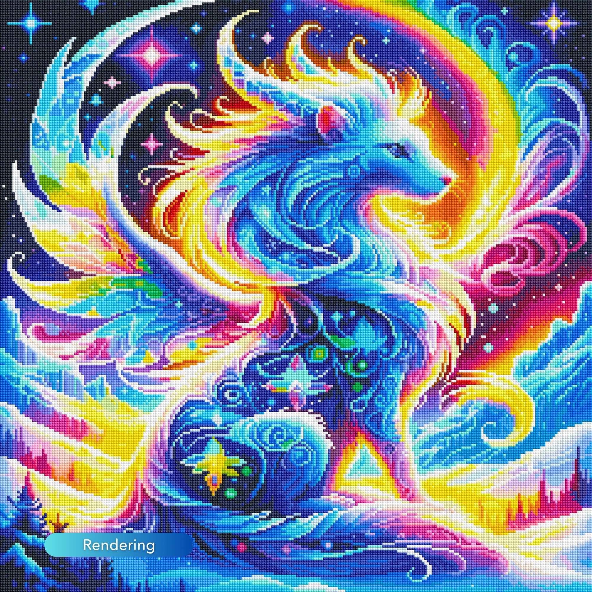 Diamond Painting - Monja – Guardian of the Mountains