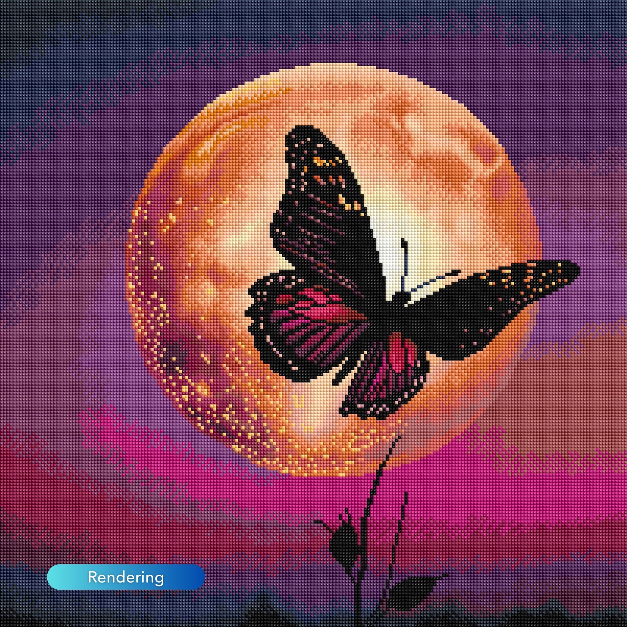 Diamond Painting - Nightfly