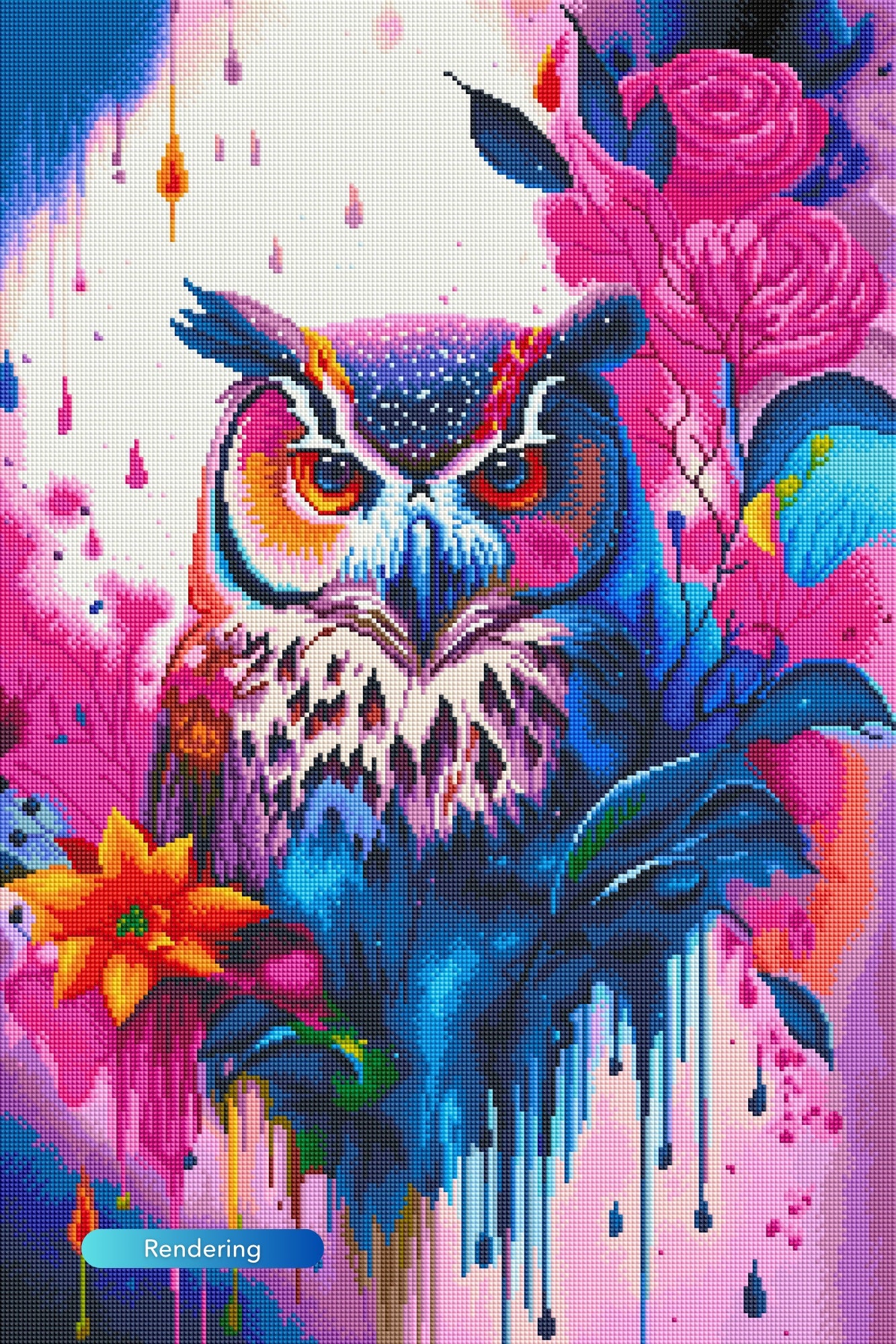 Diamond Painting - Owl Art