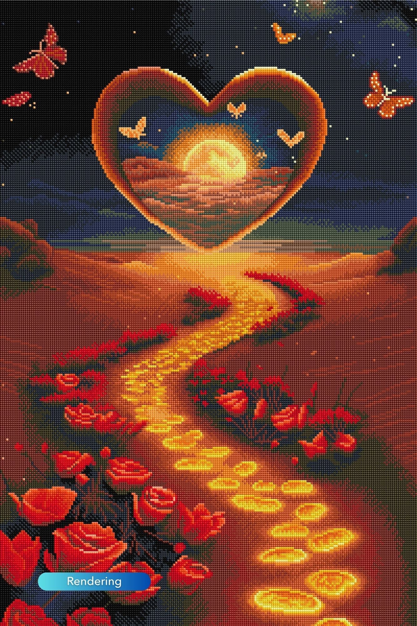 Diamond Painting - Path of Love