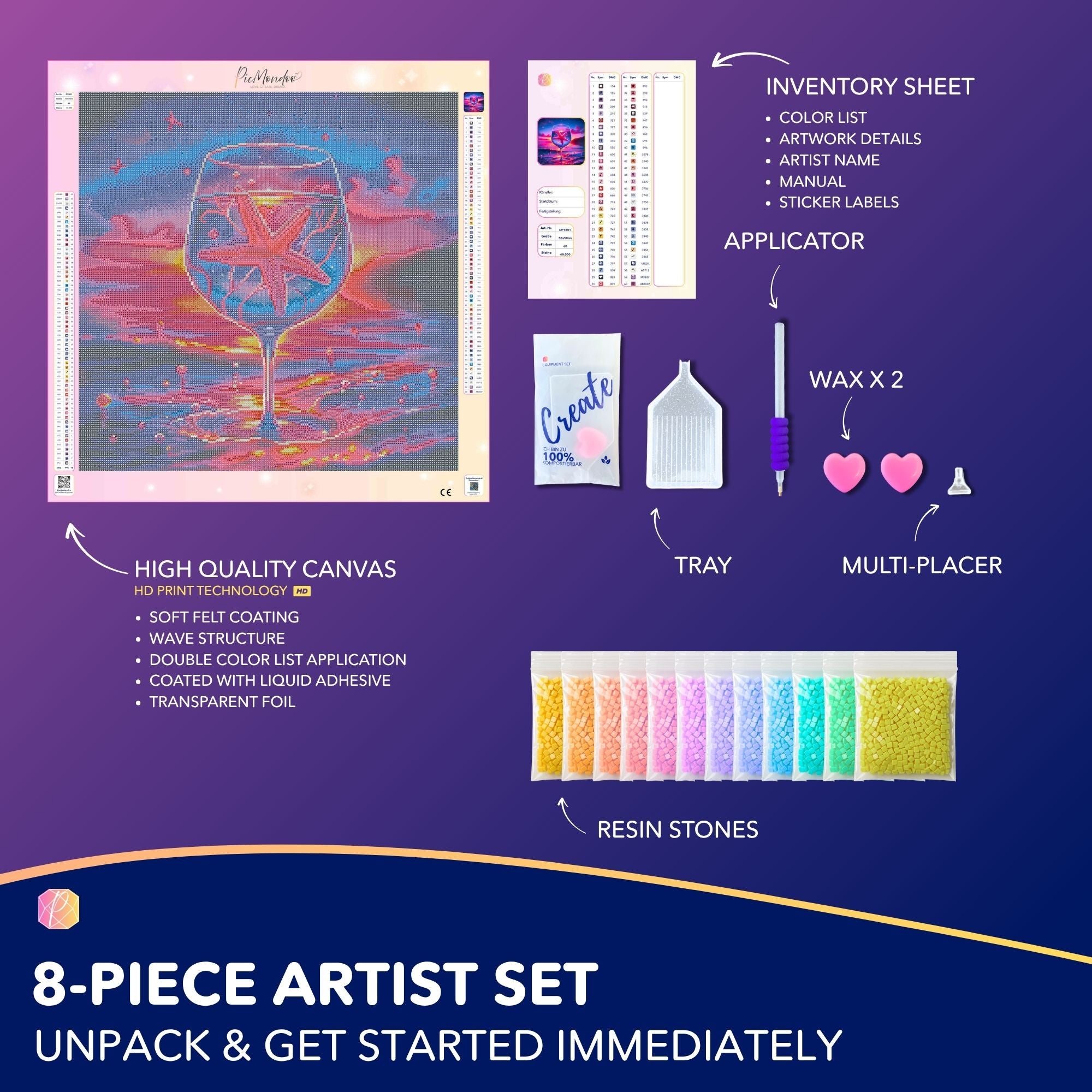 Diamond Painting - Starfish Magic