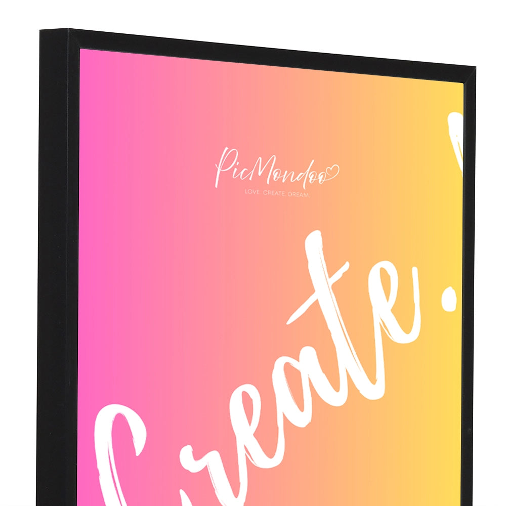 Diamond Painting Picture Frame - Black PLEXI Mini