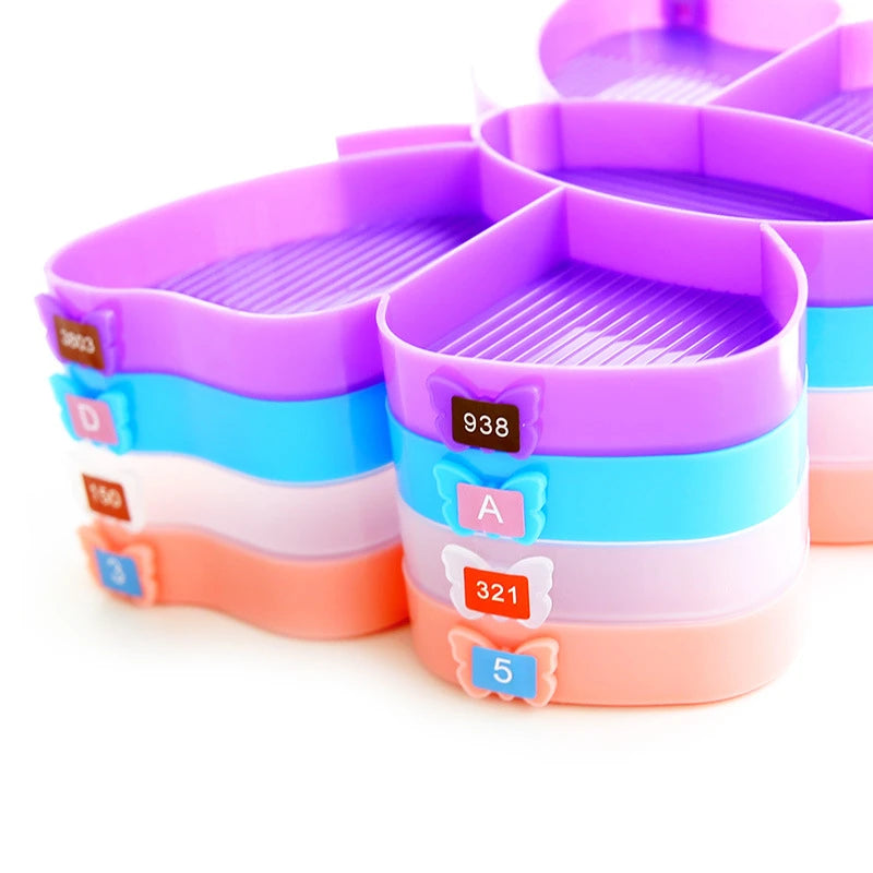 Diamond Painting Butterfly Tray Set