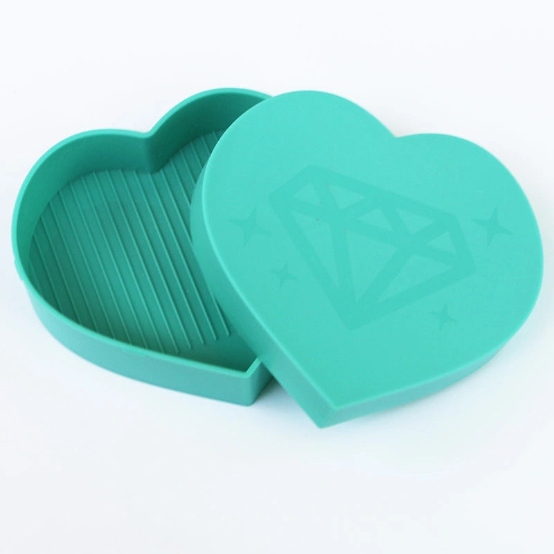 Diamond Painting Heart-Shaped Trays – Set of 3