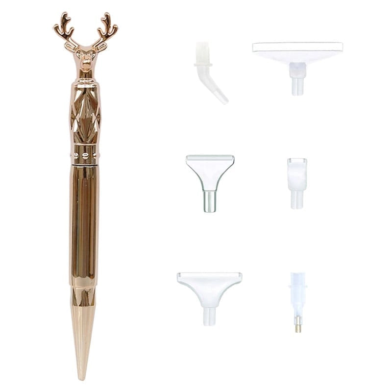 Diamond Painting Pen Set – "Deer" Metallic