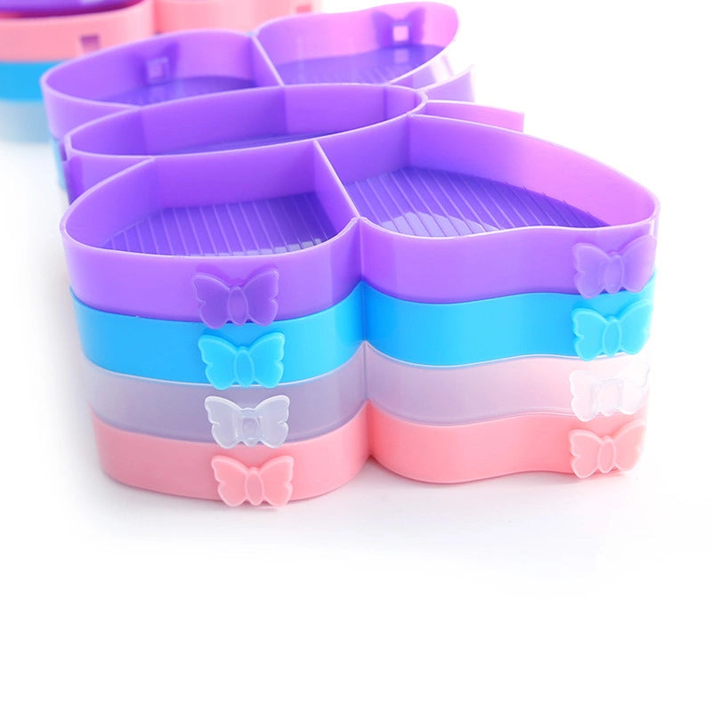 Diamond Painting Butterfly Tray Set