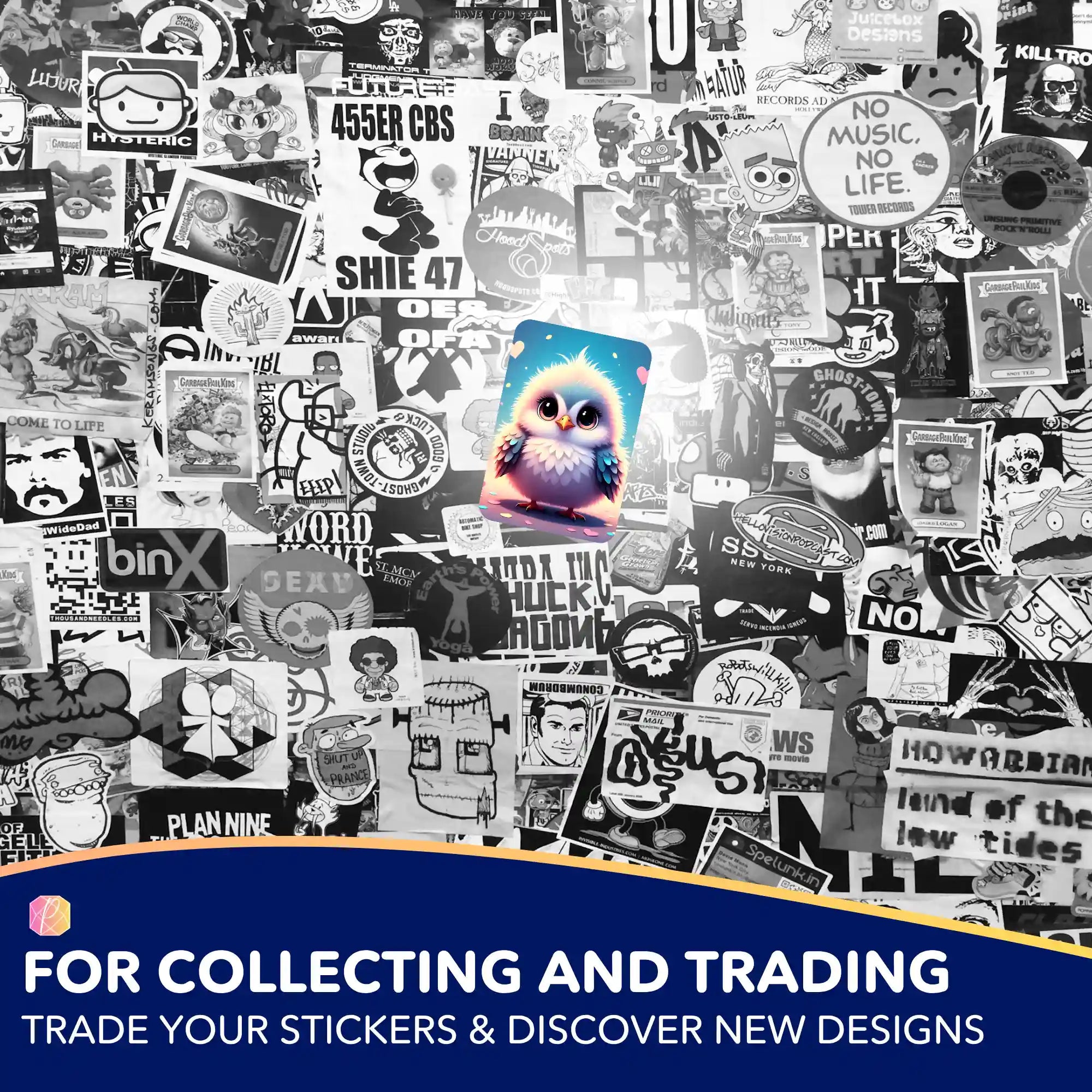 Wall Sticker 5-Pack - More Courage Than One Sees