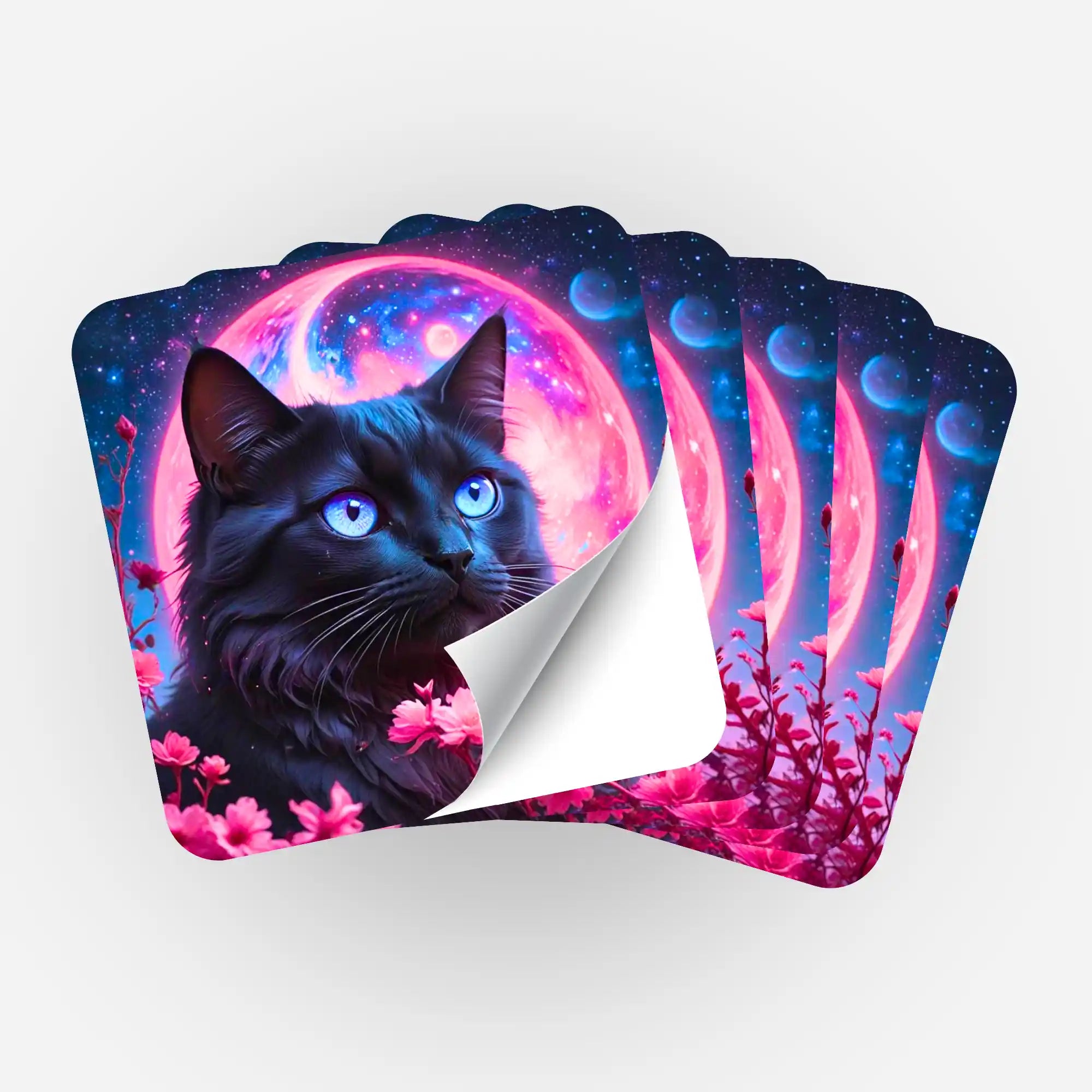 Wall Sticker 5-Pack - Night of Velvet