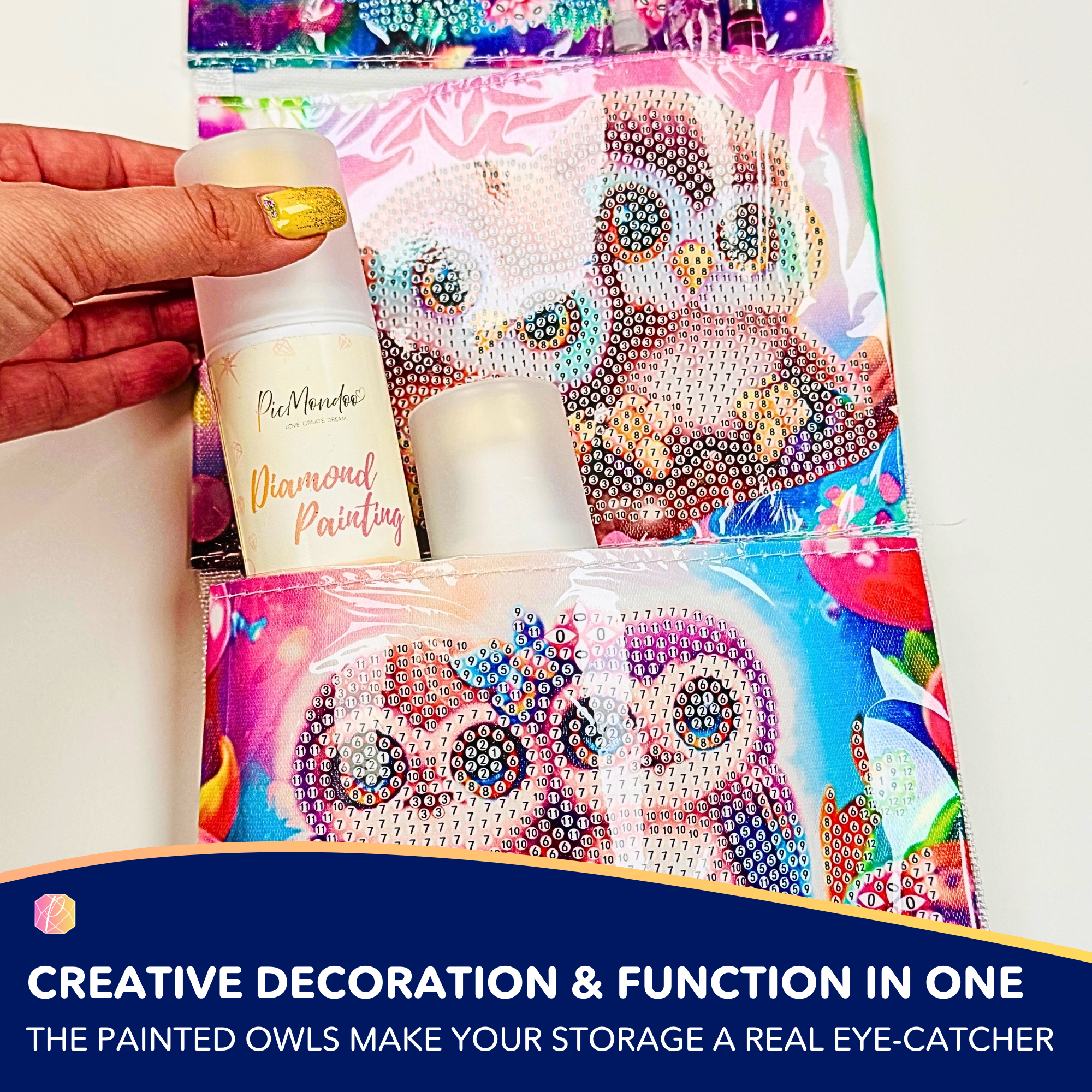 Diamond Painting Storage for Painting – Owls