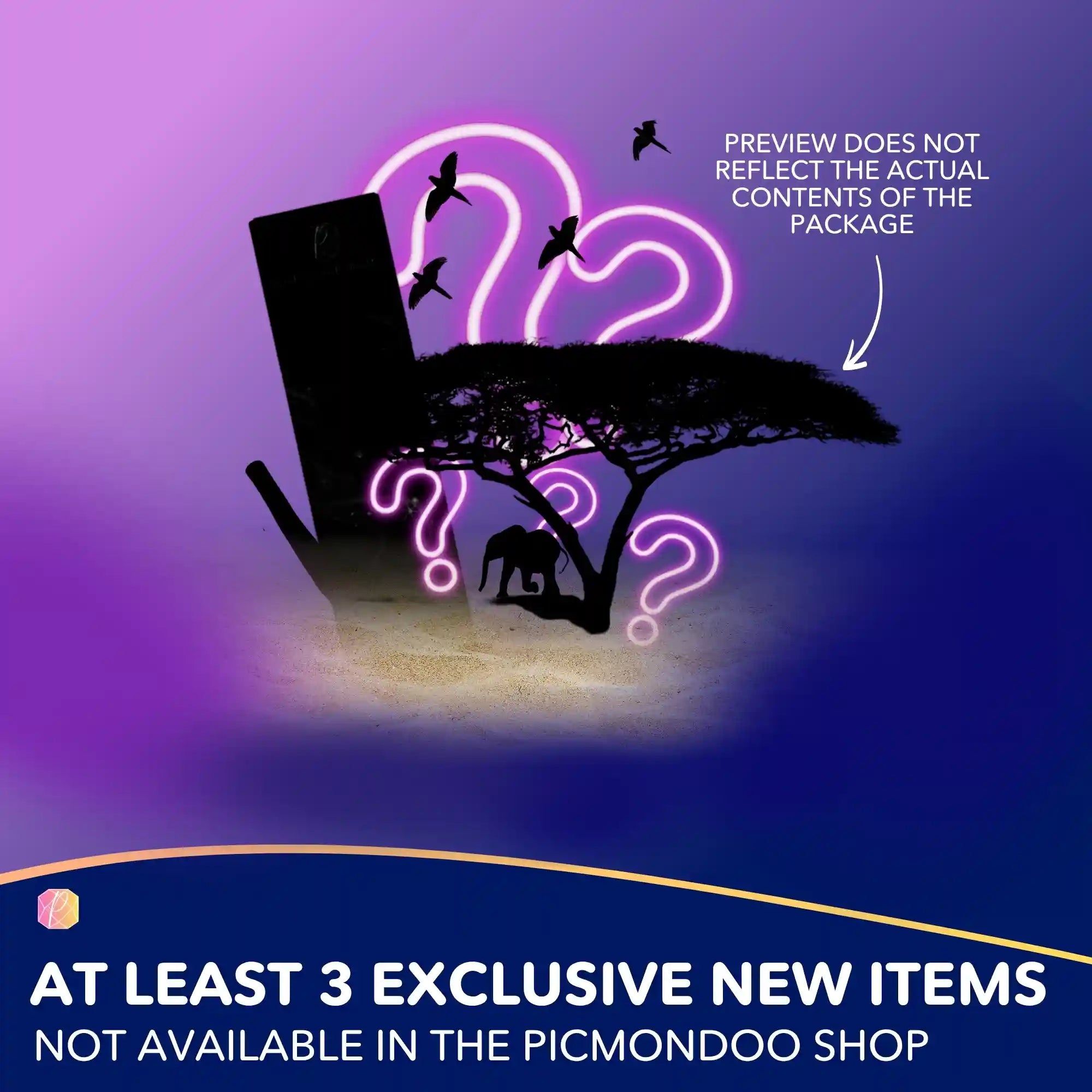 Diamond Painting Mystery-Box "Safari" (#1)