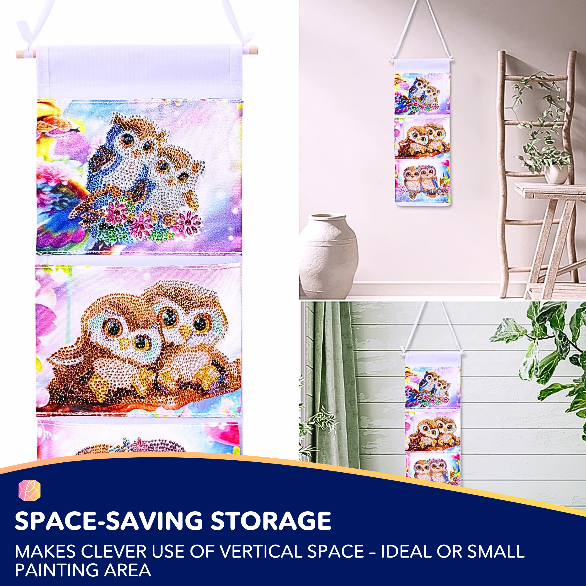Diamond Painting Storage for Painting – Owls