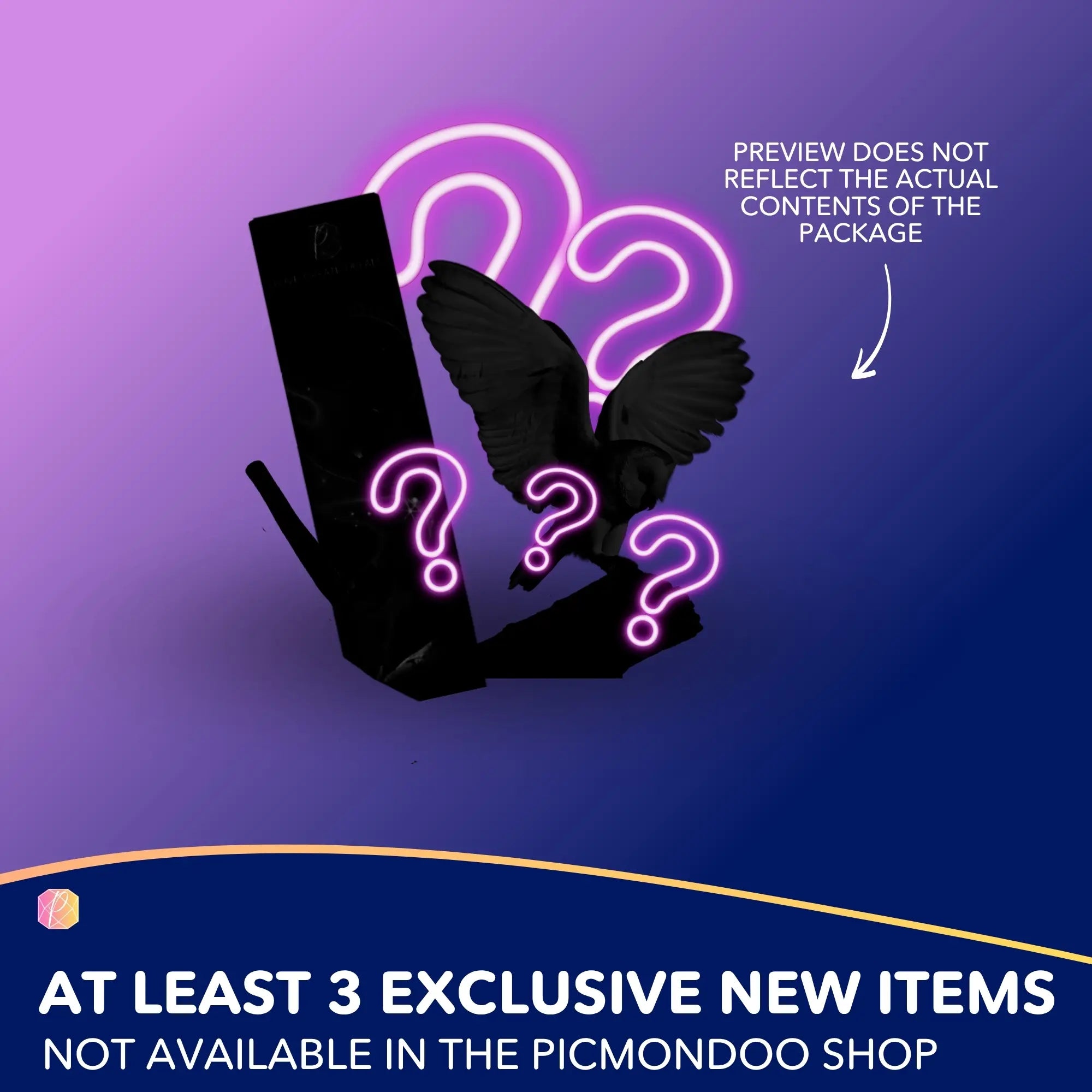 Diamond Painting Mystery-Box "Owls" (#1)