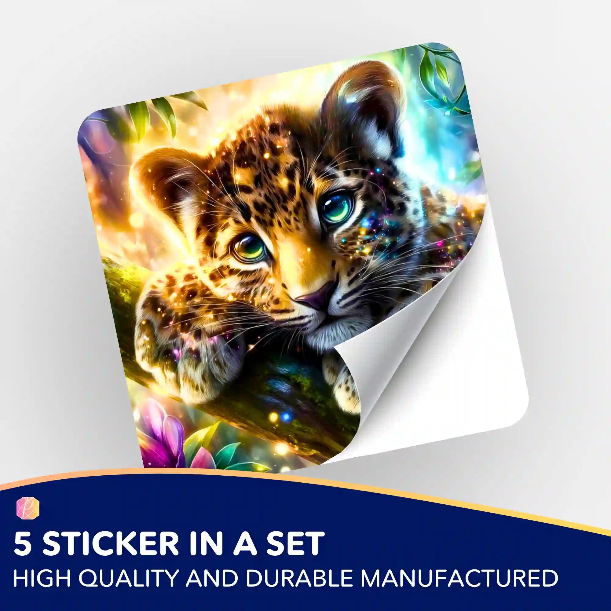 Wall Sticker 5-Pack - Sun Spark