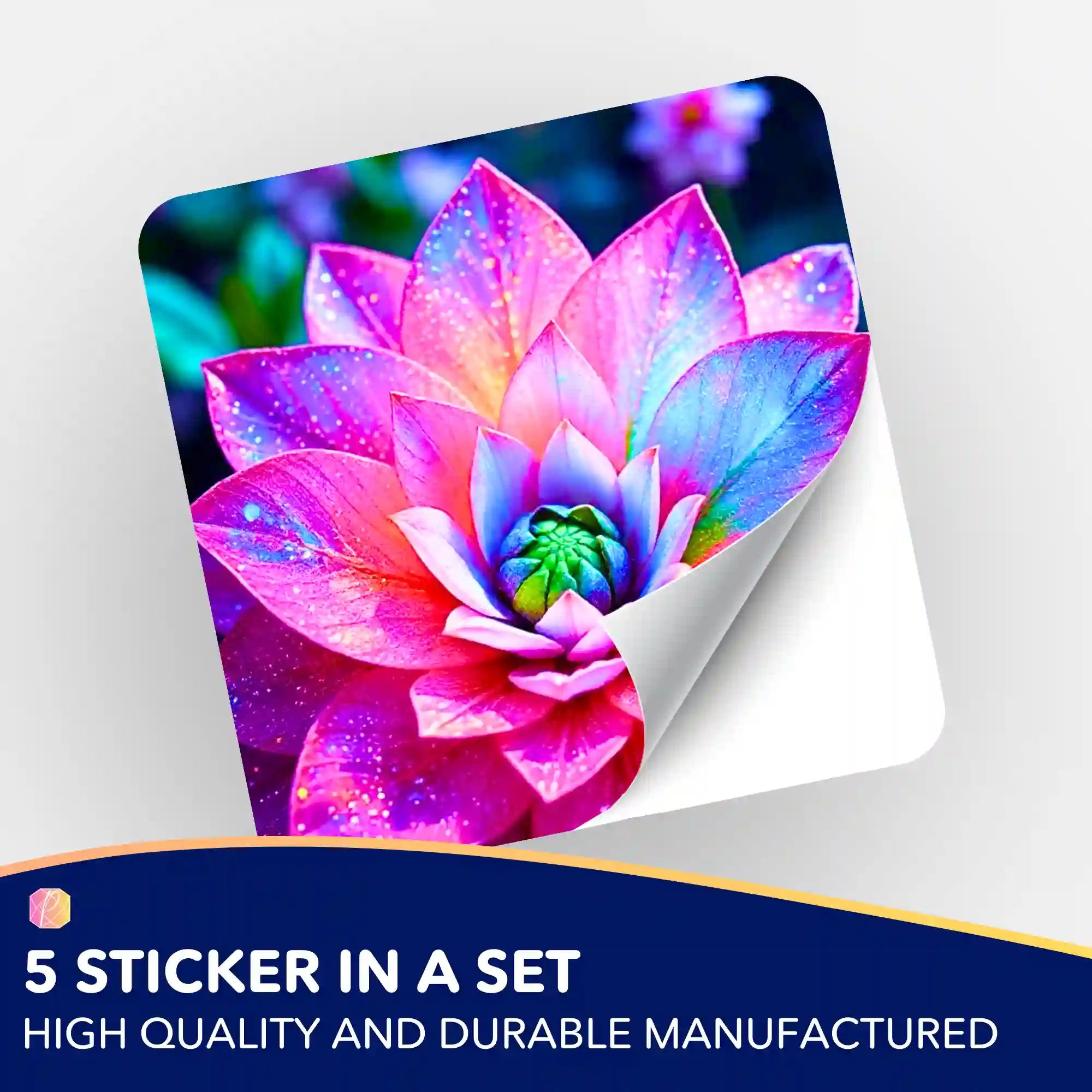 Wall Sticker 5-Pack - Stardust Lotus "Limited Edition"