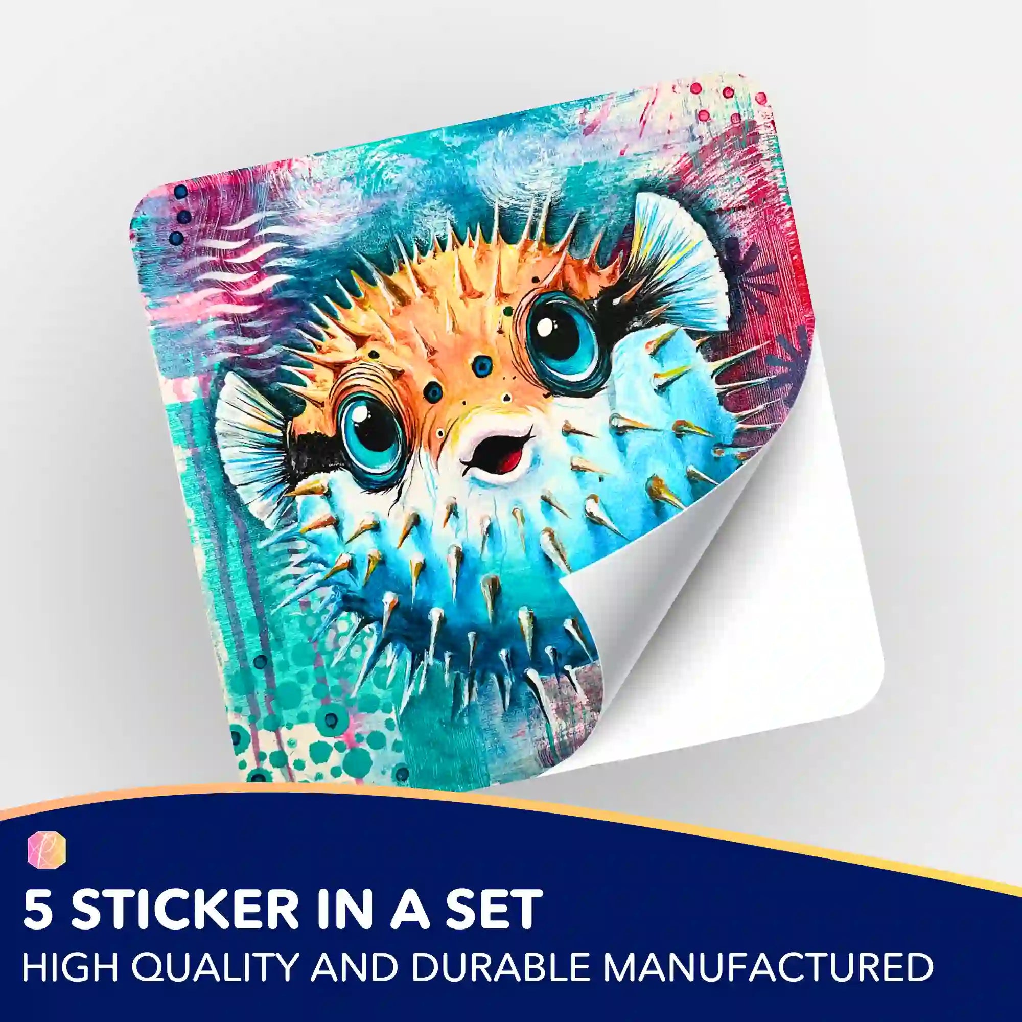Wall Sticker 5-Pack - Courage for Greatness