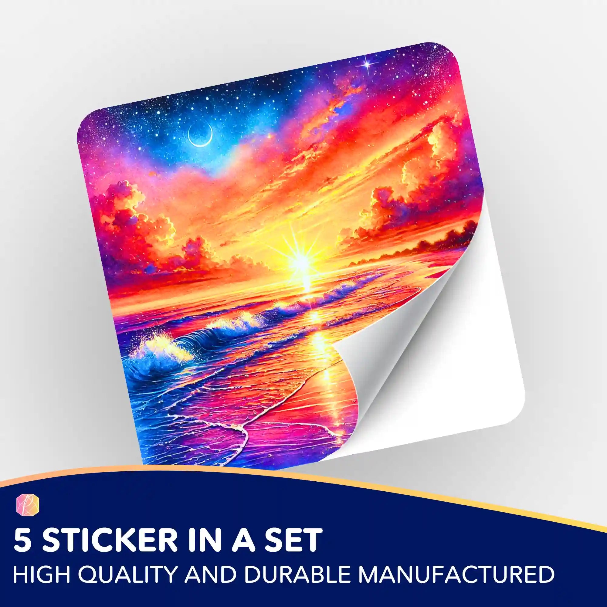 Wall Sticker 5-Pack - Between Sun and Stars