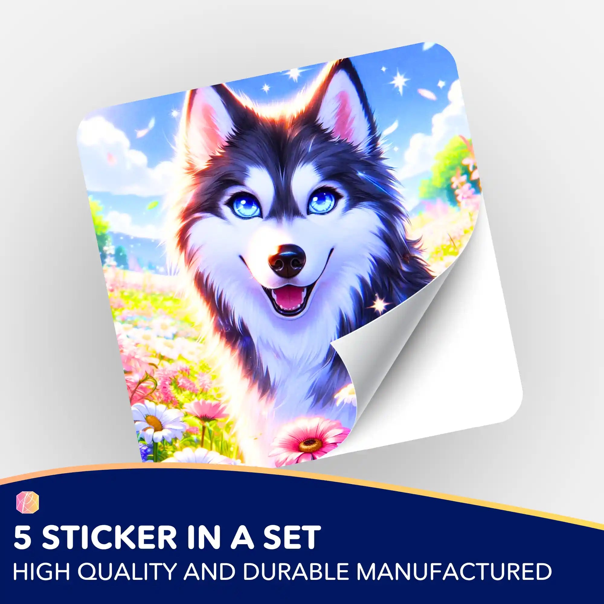 Wall Sticker 5-Pack - Summer Gaze