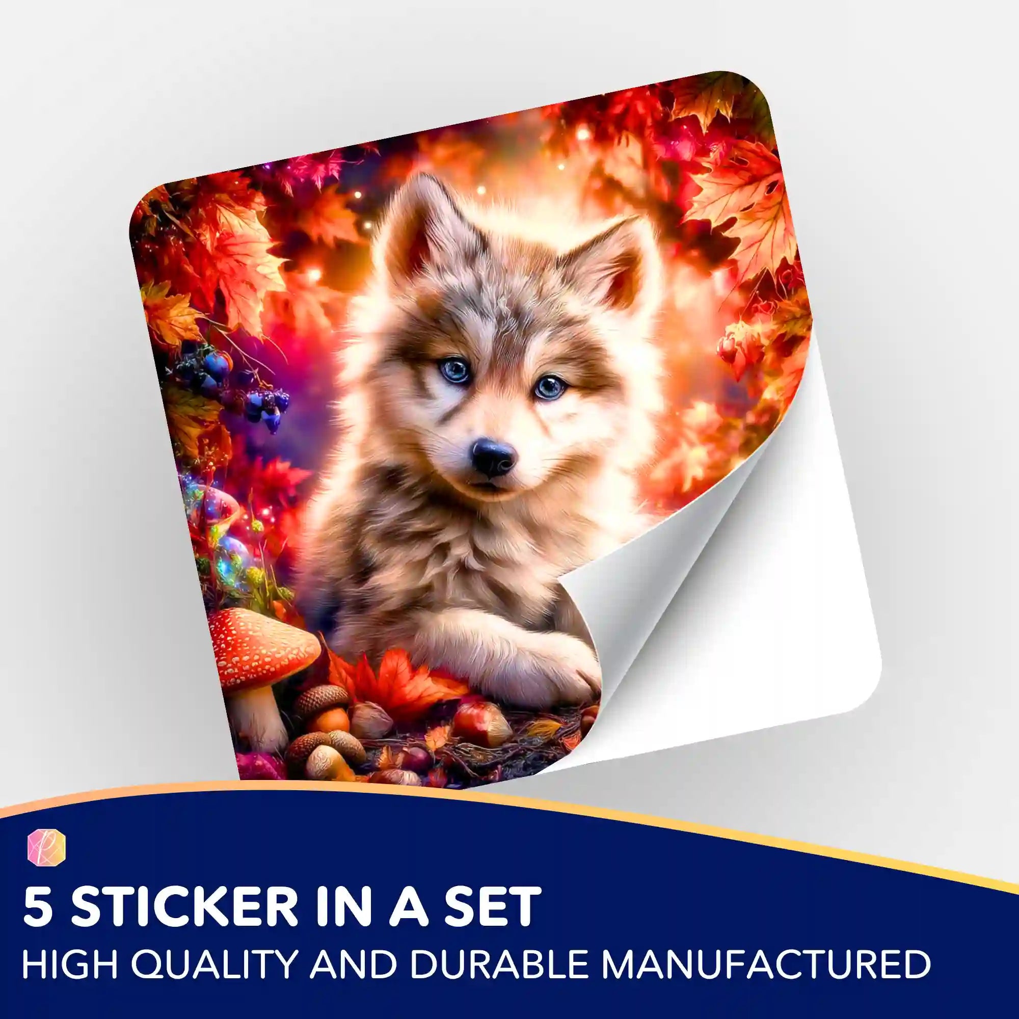 Wall Sticker 5-Pack - Akiro
