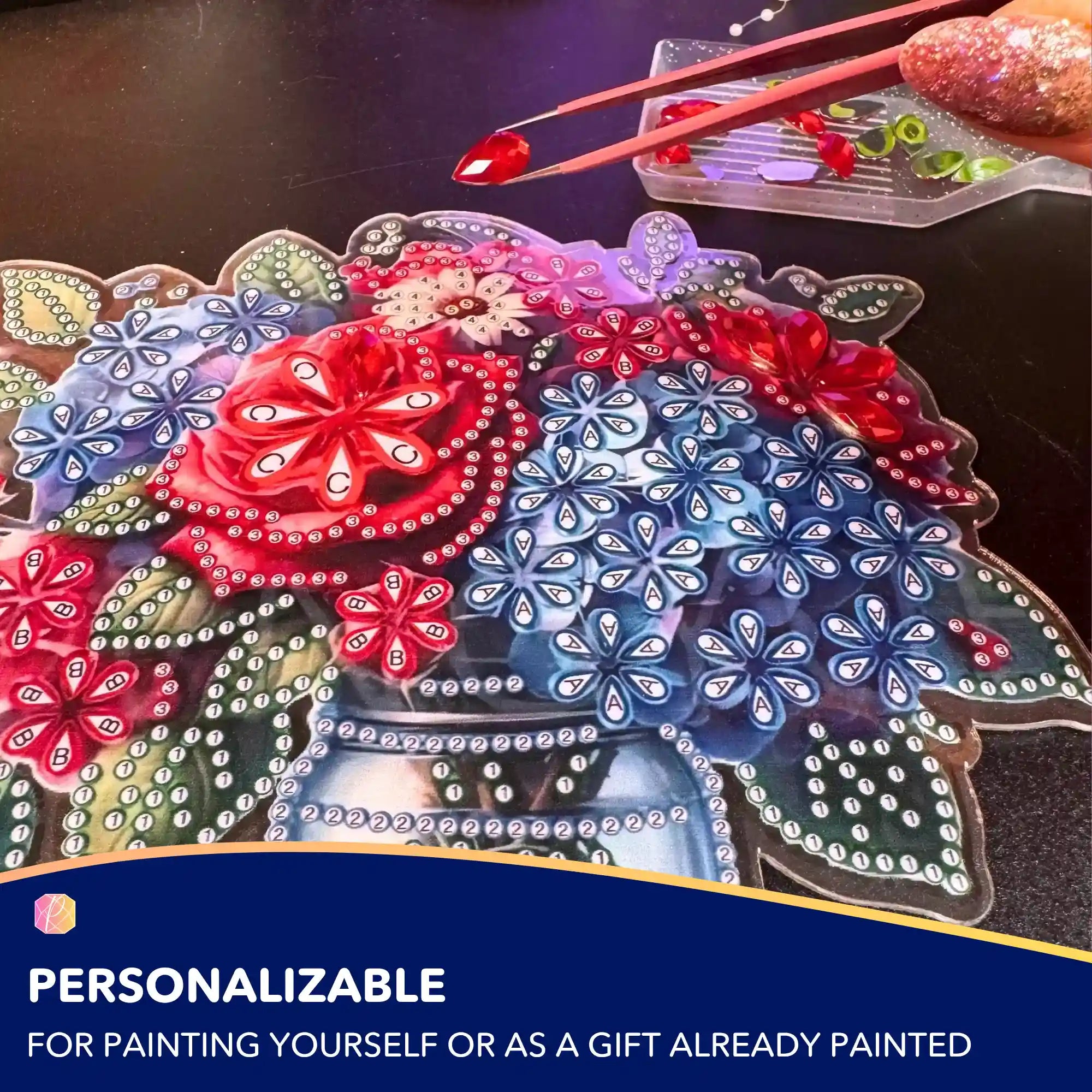 Diamond Painting Stand Bouquet – Mother’s Day